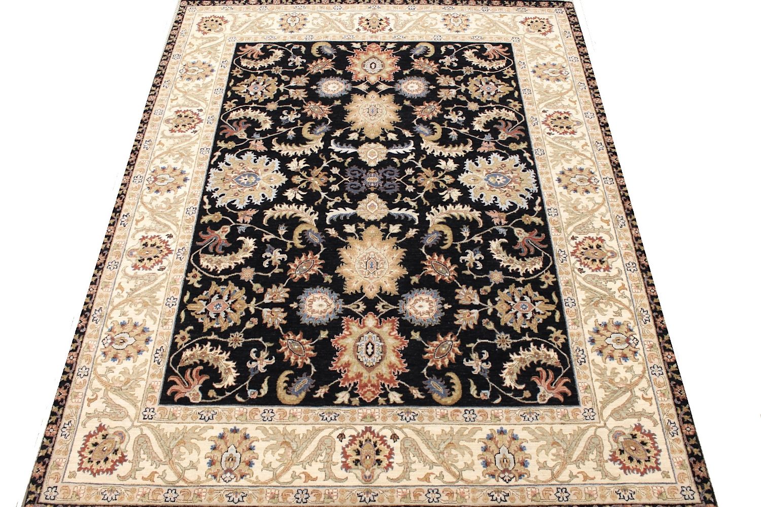 8x10 Traditional Hand Knotted Wool Area Rug - MR030360