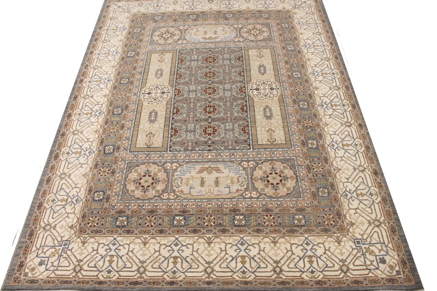 9x12 Traditional Hand Knotted Wool Area Rug - MR030375