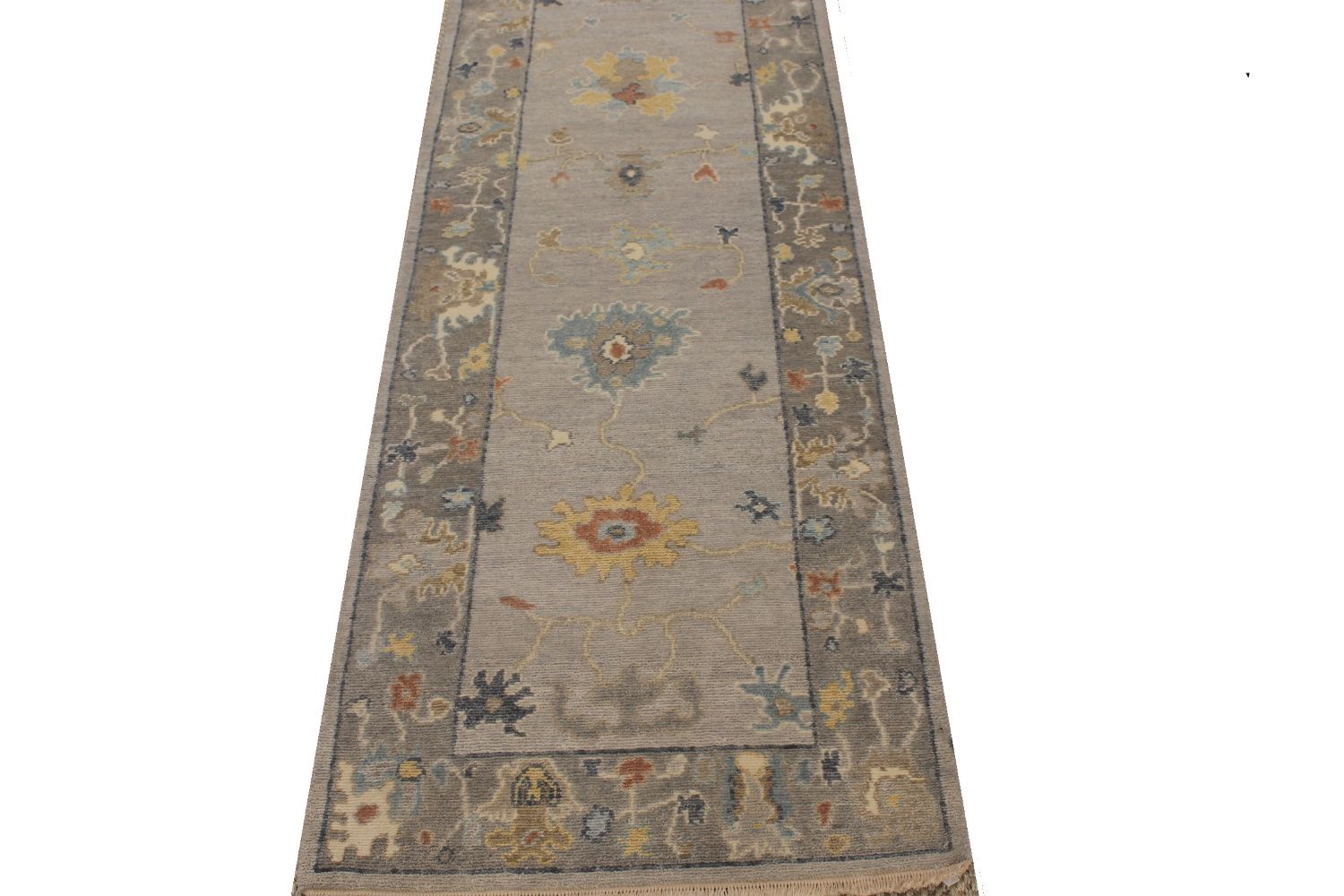 8 ft. Runner Oushak Hand Knotted Wool Area Rug - MR30402