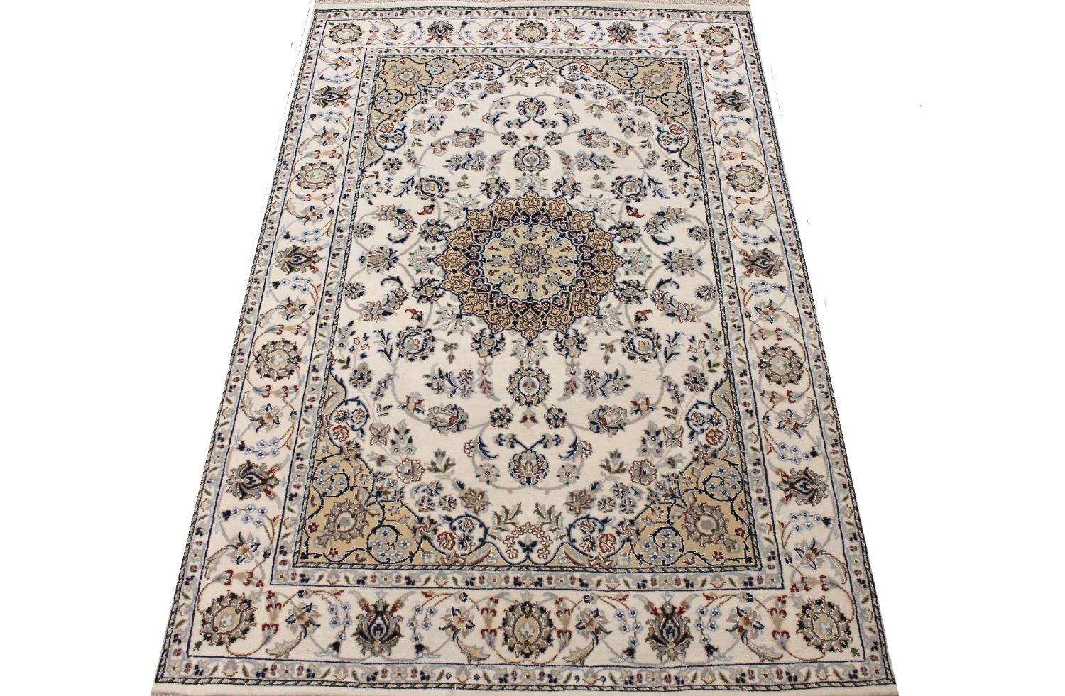 5x7/8 Traditional Hand Knotted Wool Area Rug - MR30417
