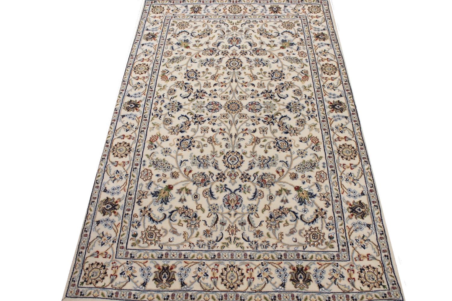 4x6 Traditional Hand Knotted Wool Area Rug - MR30419