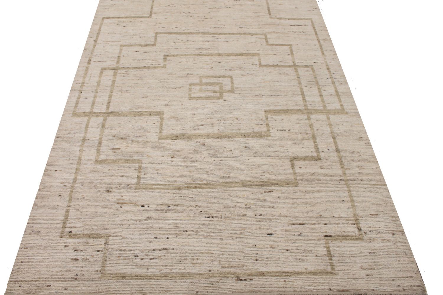 9x12 Casual Hand Knotted Wool Area Rug - MR30435