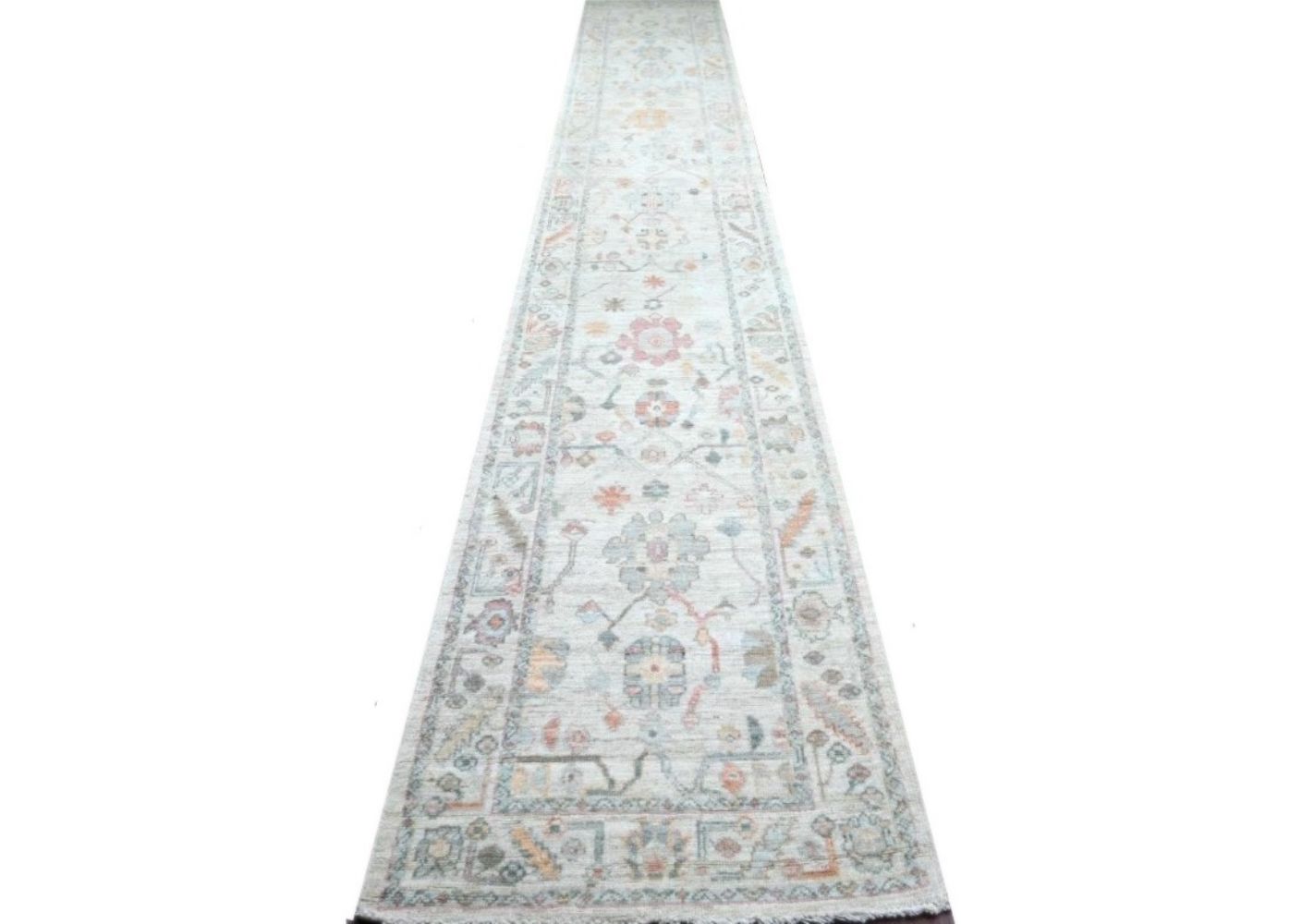 13 ft. & Longer Runner Oushak Hand Knotted Wool Area Rug - MR30445