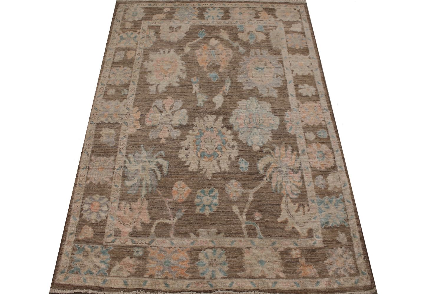 5x7/8 Oushak Hand Knotted Wool Area Rug - MR30464