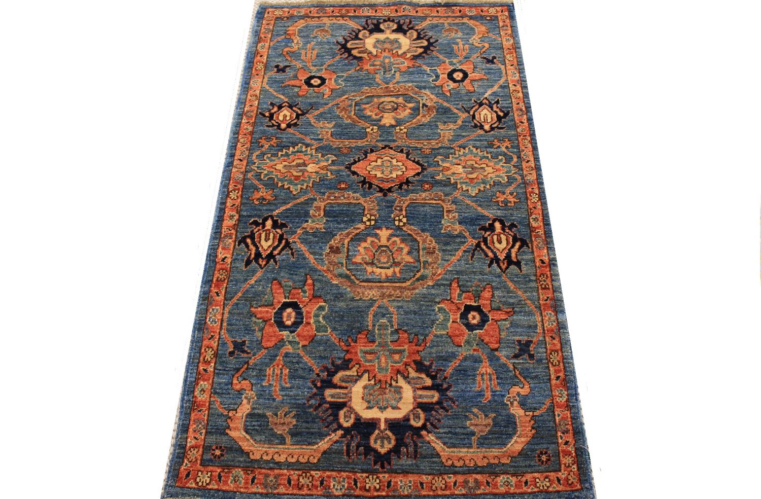 3x5 Aryana & Antique Revivals Hand Knotted Wool Area Rug - MR30467