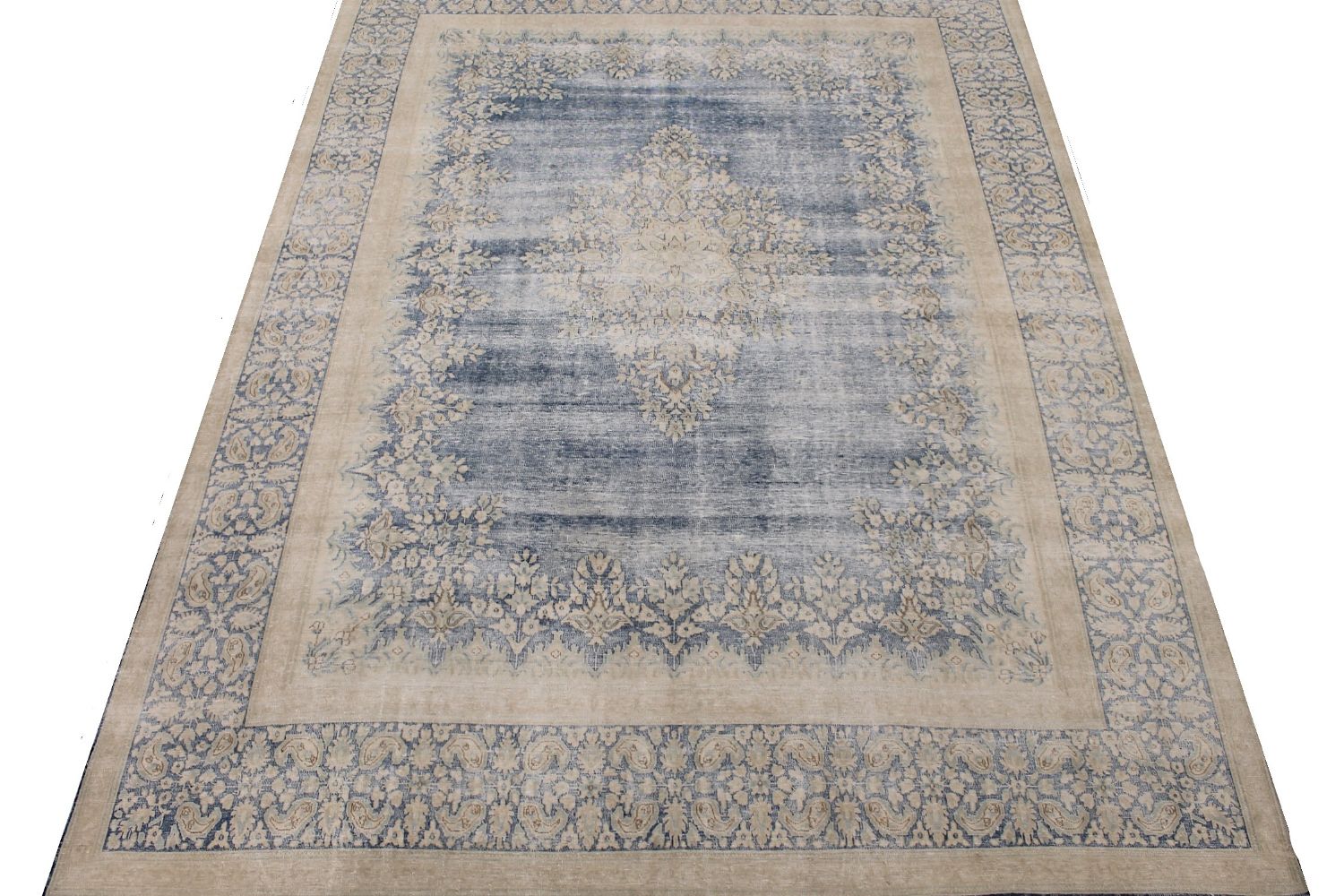 10x14 Vintage Hand Knotted Wool Area Rug - MR30480