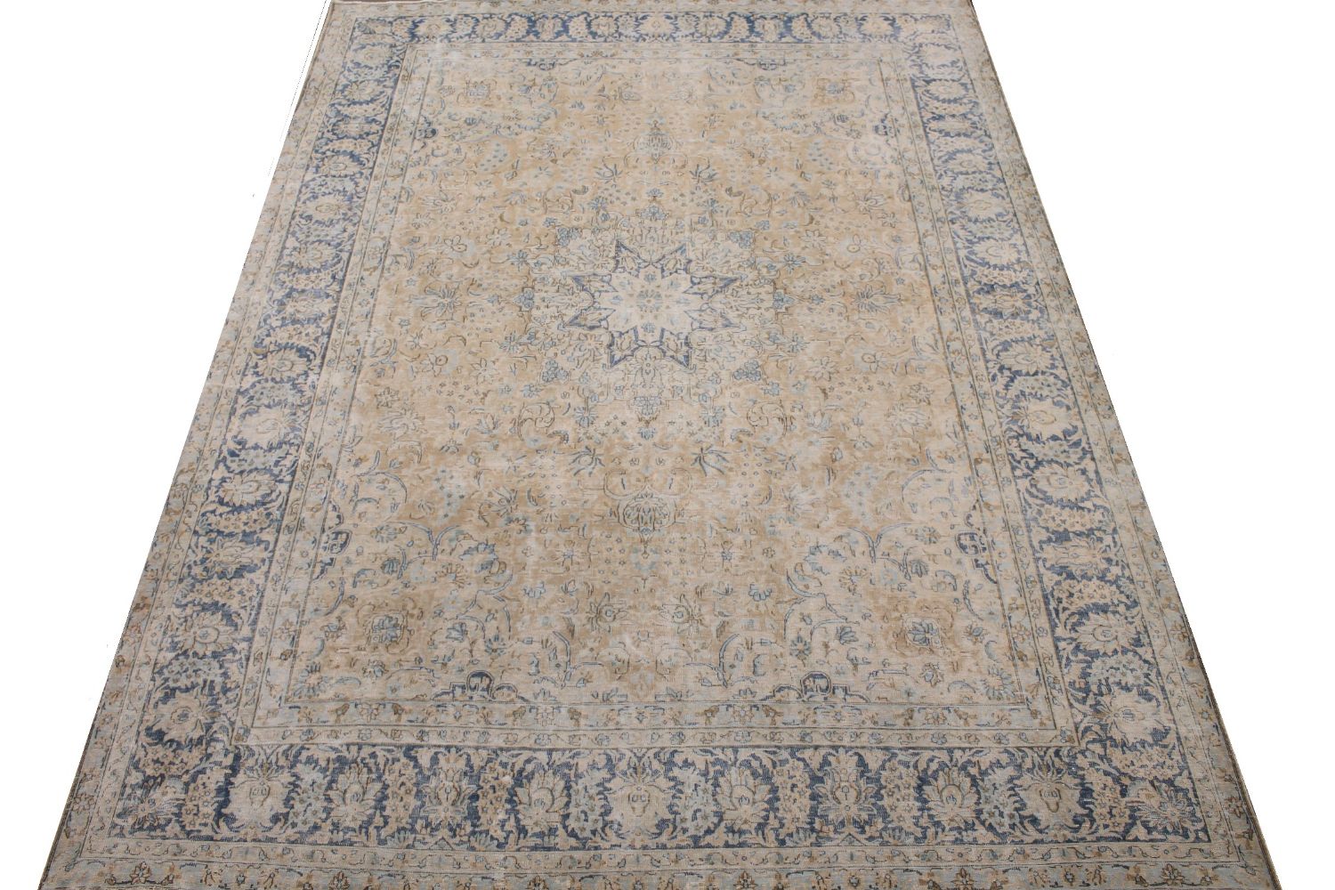 9x12 Vintage Hand Knotted Wool Area Rug - MR30481