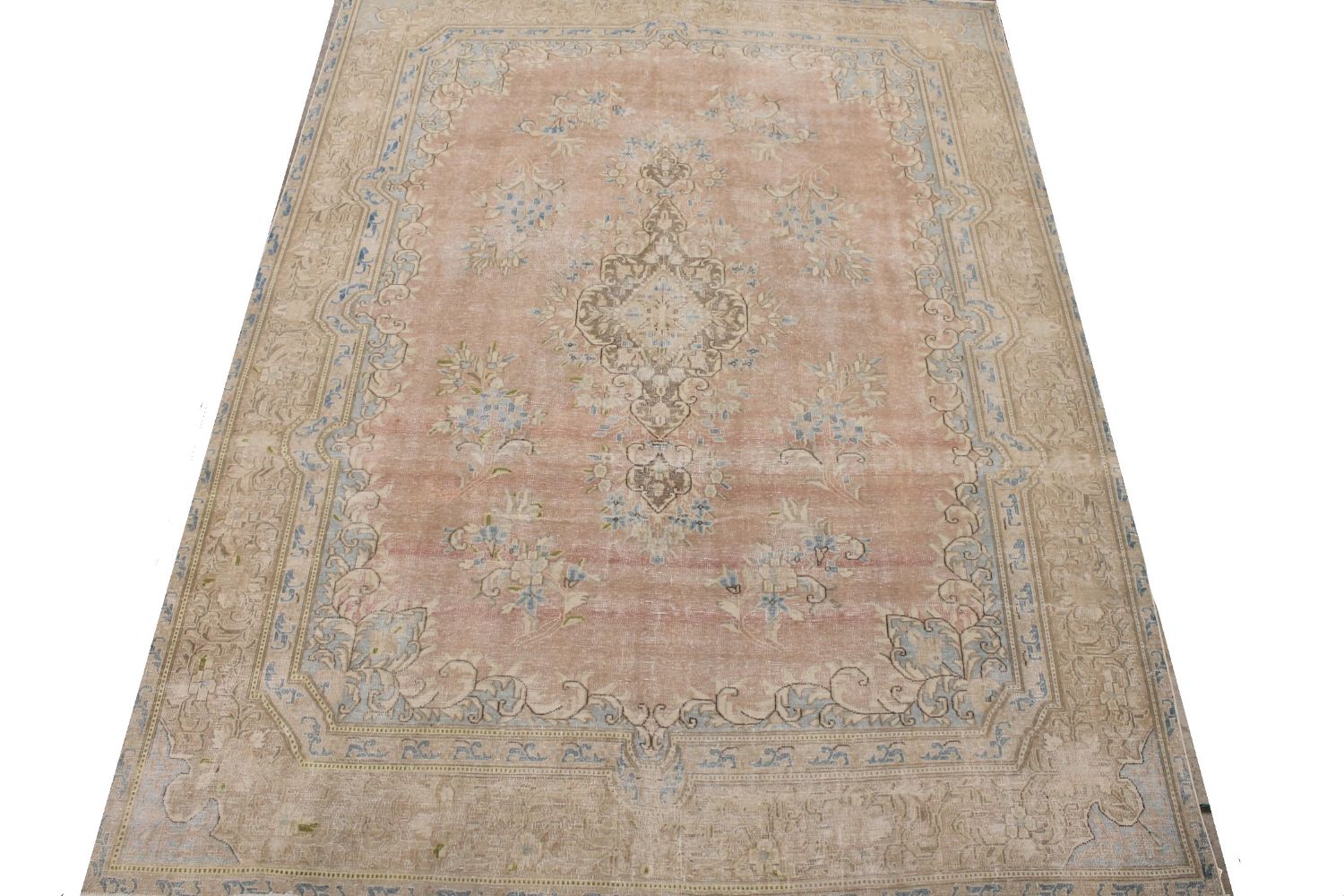 8x10 Vintage Hand Knotted Wool Area Rug - MR30482