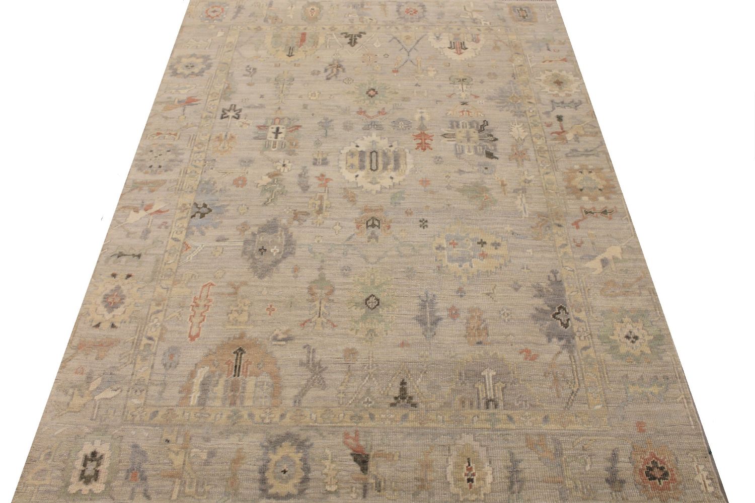 9x12 Oushak Hand Knotted Wool Area Rug - MR30501