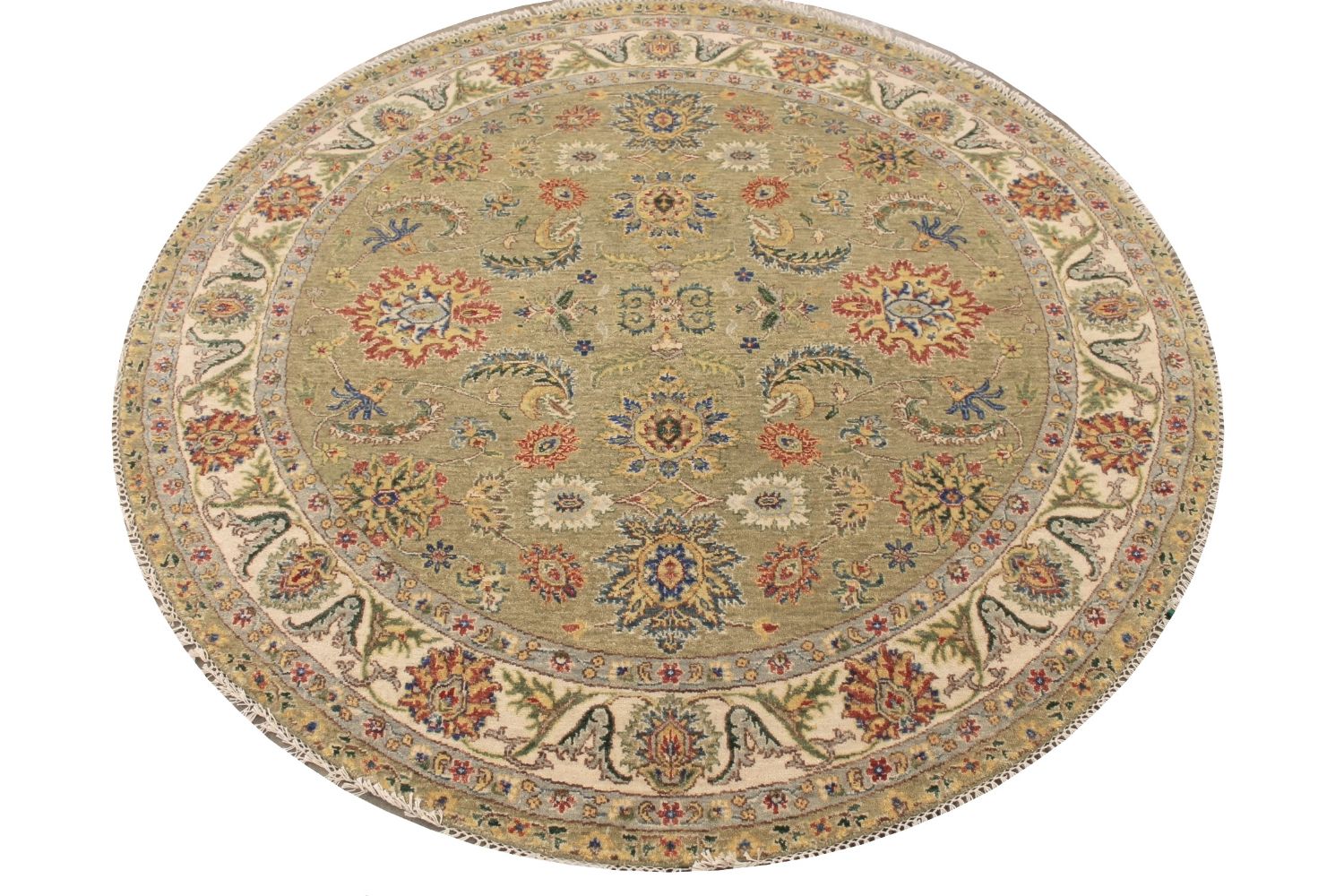 8x10 Traditional Hand Knotted Wool Area Rug - MR030577