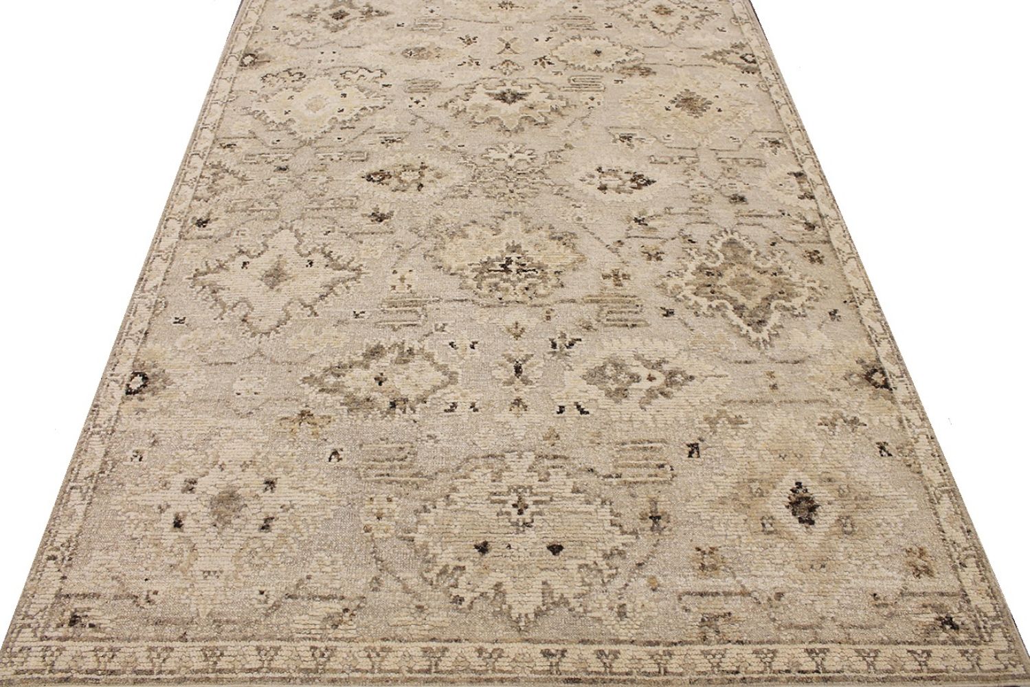 9x12 Oushak Hand Knotted Wool Area Rug - MR030629