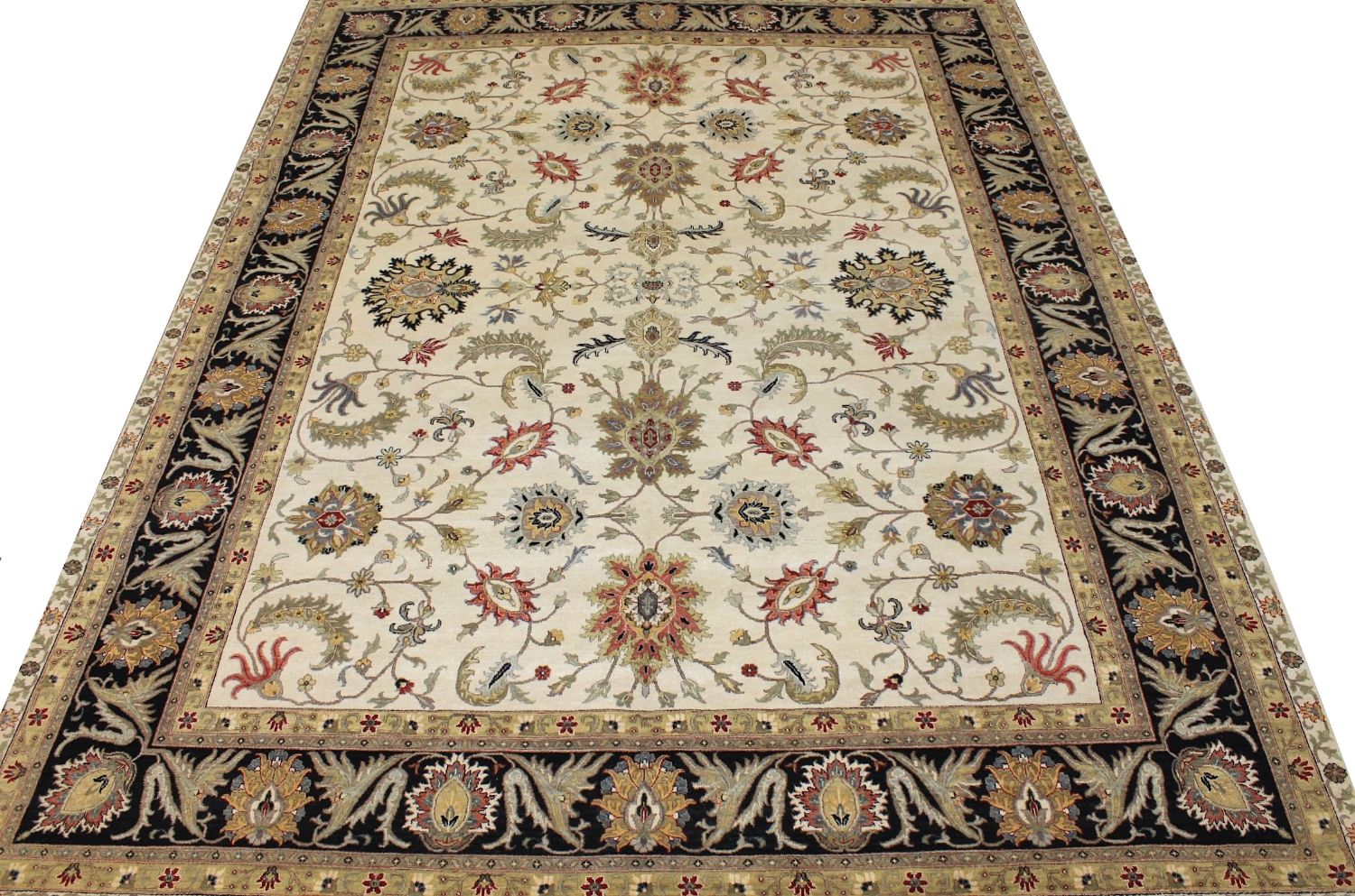 OVERSIZE Traditional Hand Knotted Wool Area Rug - MR030671