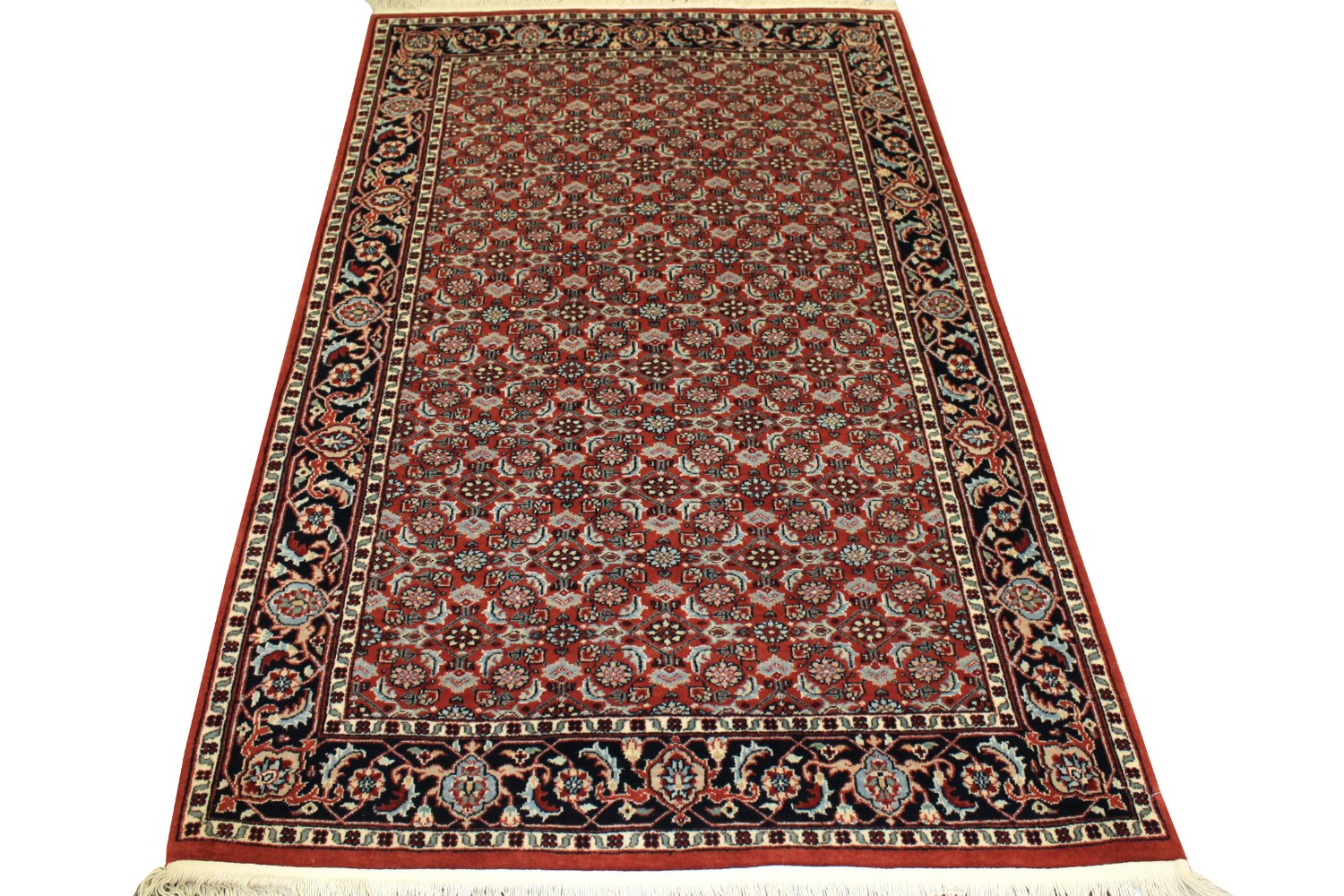 4x6 Traditional Hand Knotted Wool Area Rug - MR0701
