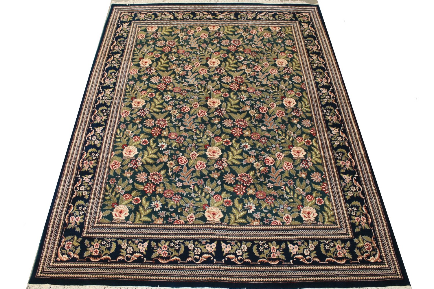 8x10 Traditional Hand Knotted Wool Area Rug - MR0746