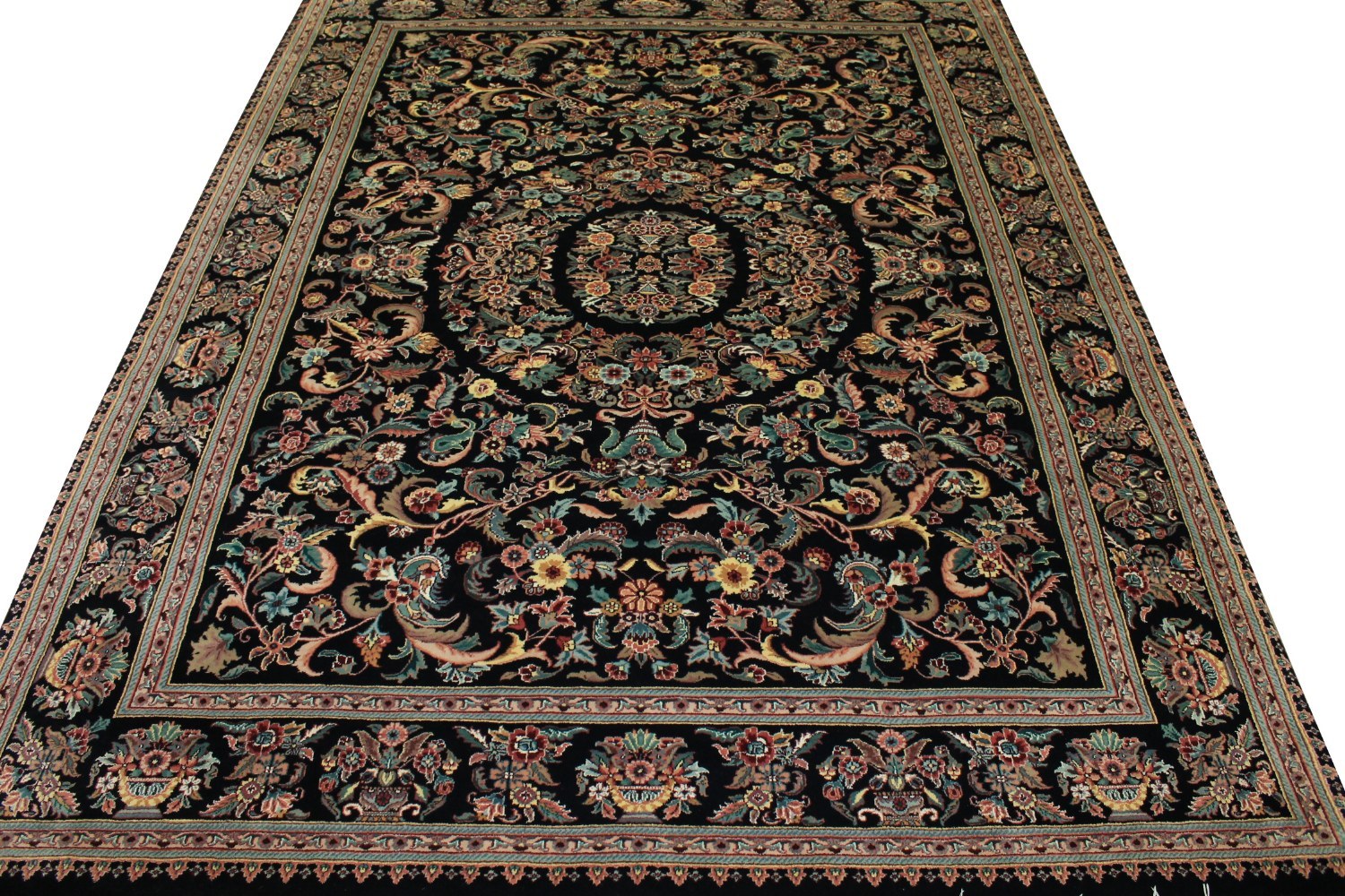 9x12 Traditional Hand Knotted Wool Area Rug - MR0779