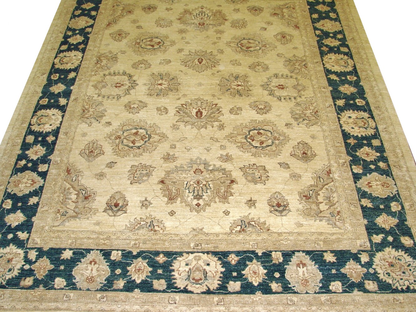 8x10 Peshawar Hand Knotted Wool Area Rug - MR10606
