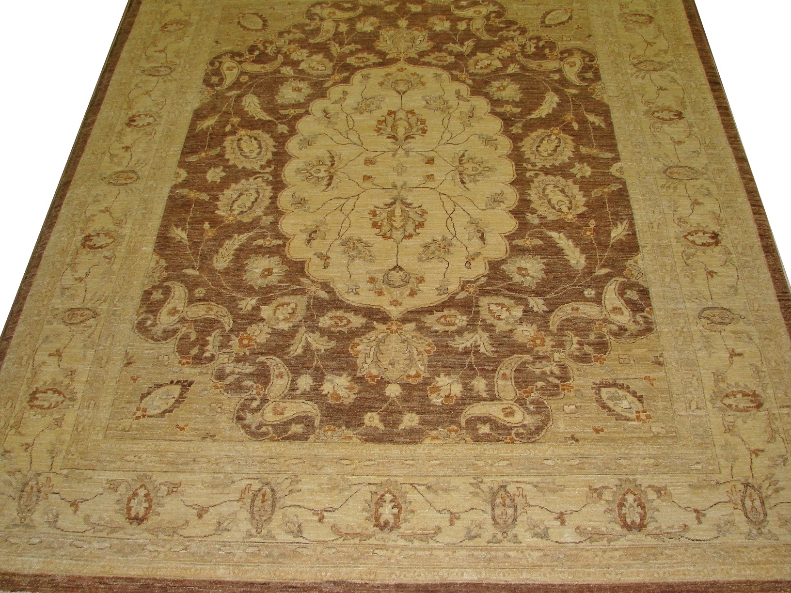 8x10 Peshawar Hand Knotted Wool Area Rug - MR10609