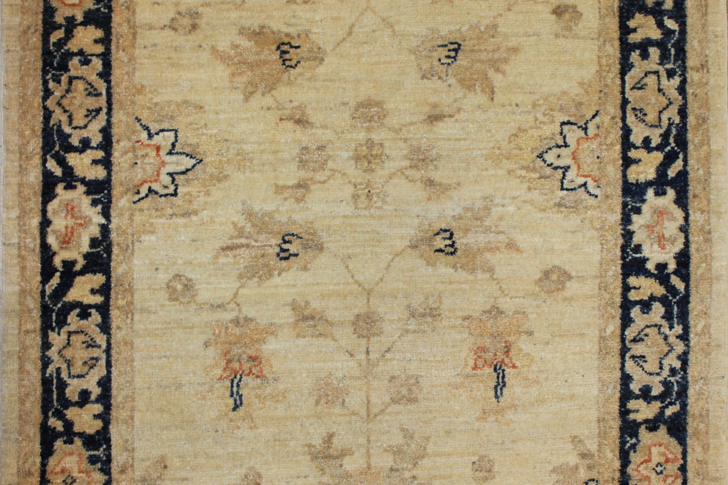 12 ft. Runner Peshawar Hand Knotted Wool Area Rug - MR10630