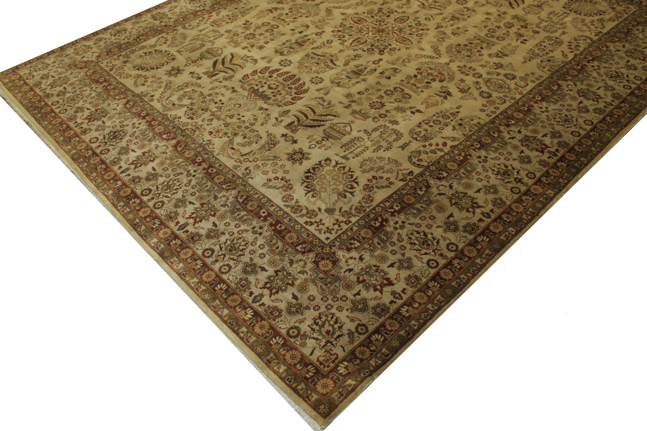 8x10 Traditional Hand Knotted Wool Area Rug - MR11164