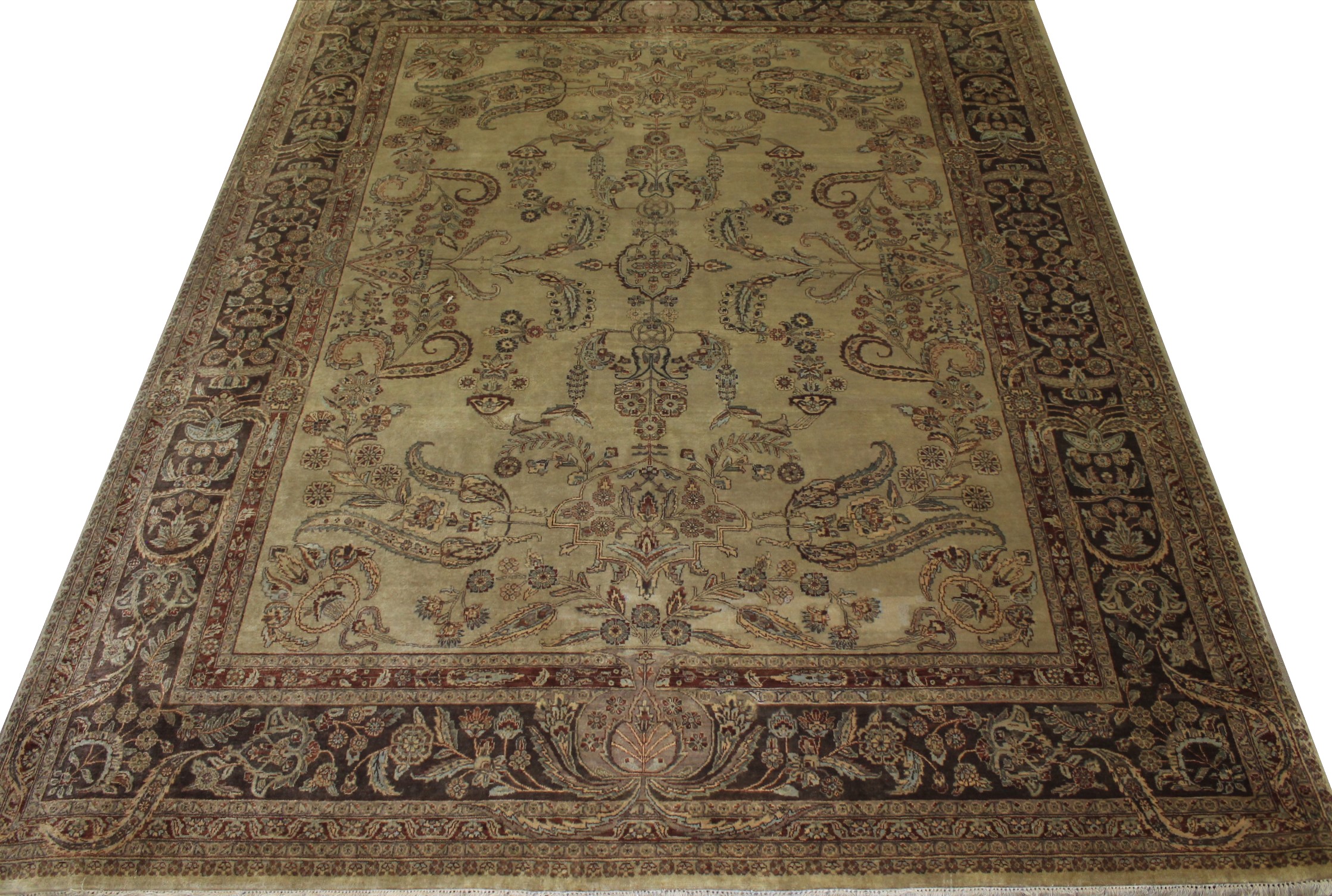 8x10 Traditional Hand Knotted Wool Area Rug - MR11166