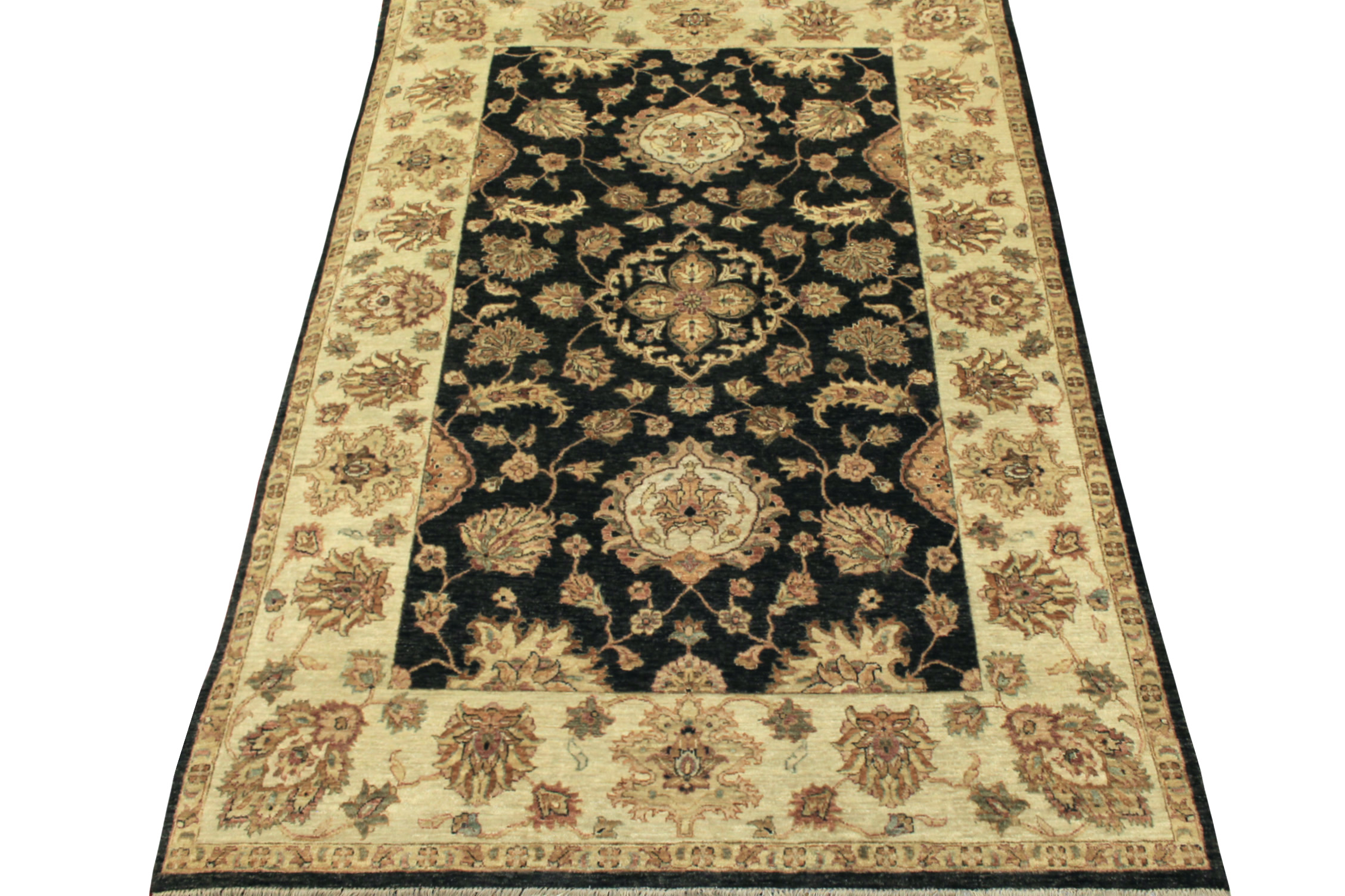 6x9 Traditional Hand Knotted Wool Area Rug - MR11370