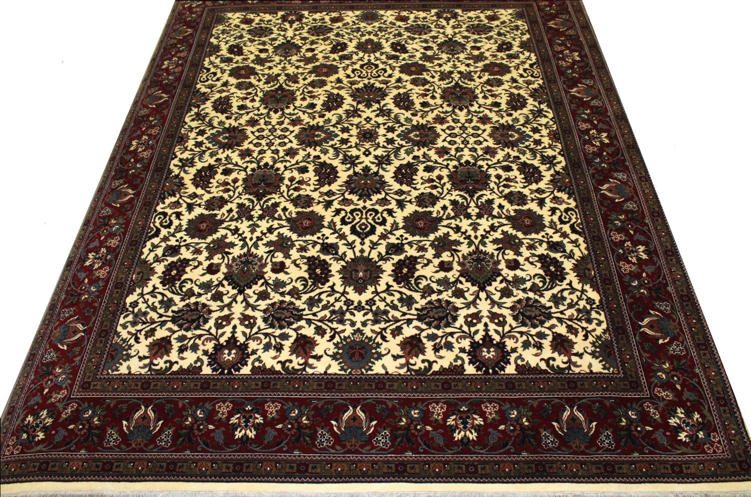 8x10 Traditional Hand Knotted Wool Area Rug - MR11571