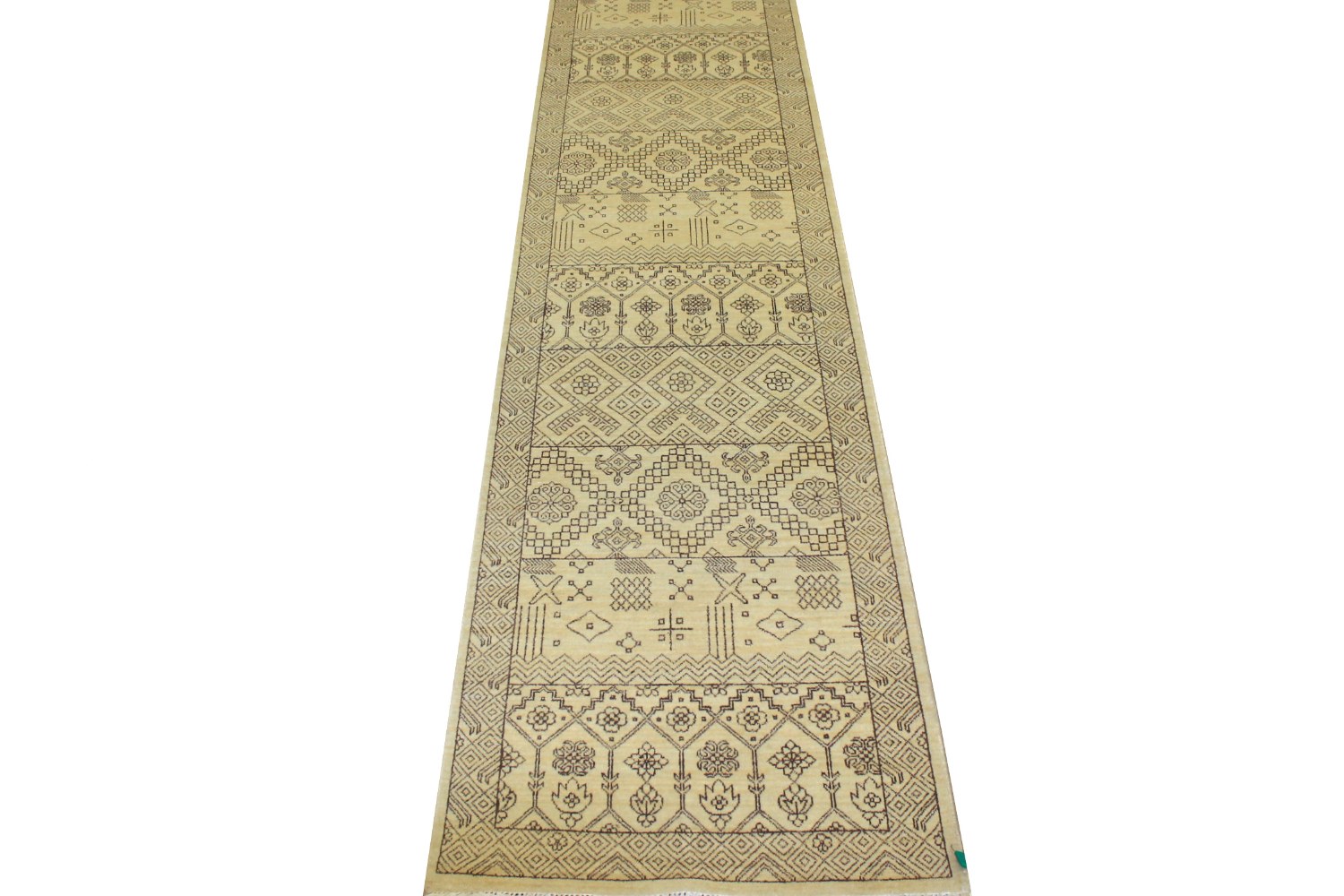 13 ft. & Longer Runner Traditional Hand Knotted Wool Area Rug - MR11740