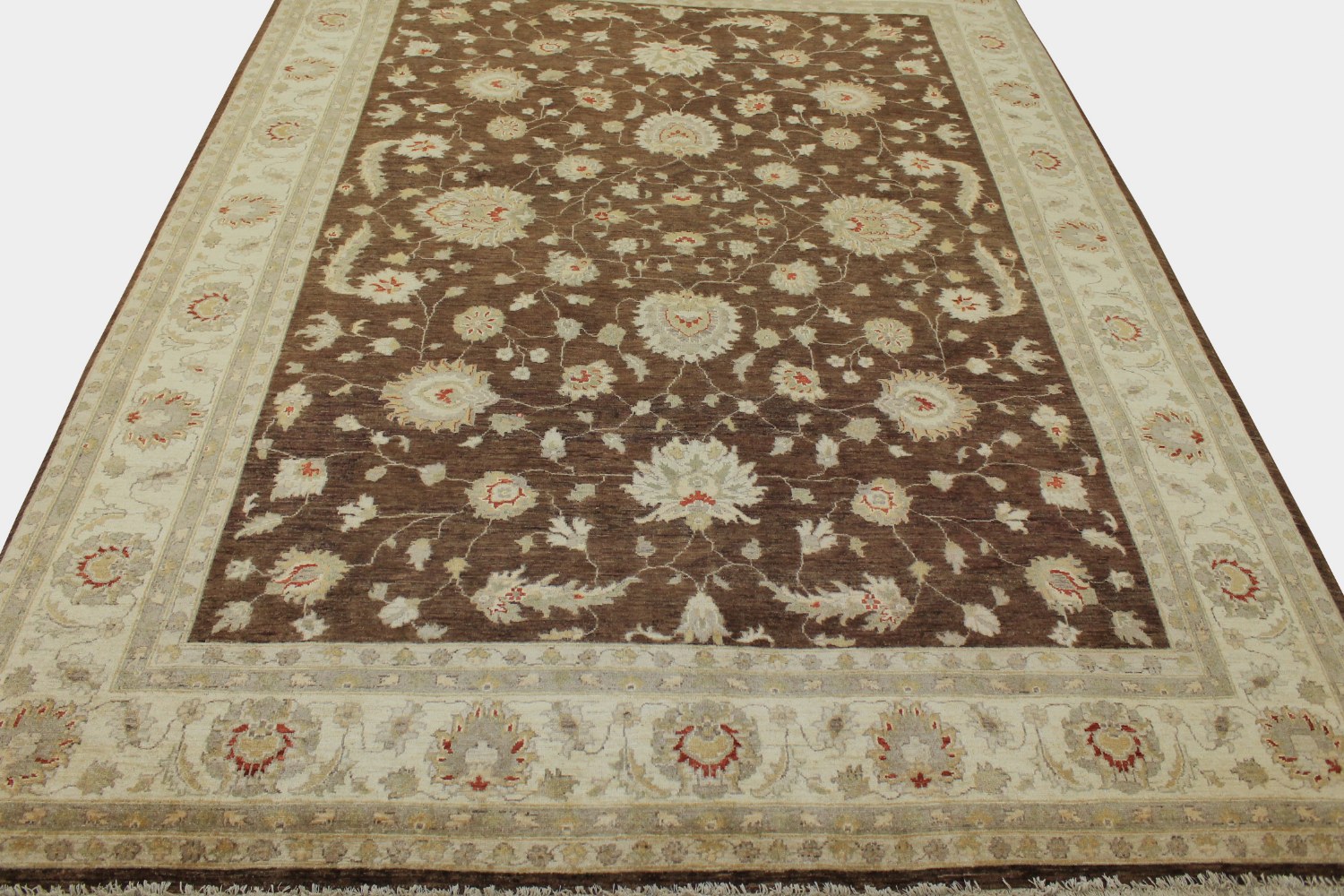 9x12 Peshawar Hand Knotted Wool Area Rug - MR11856