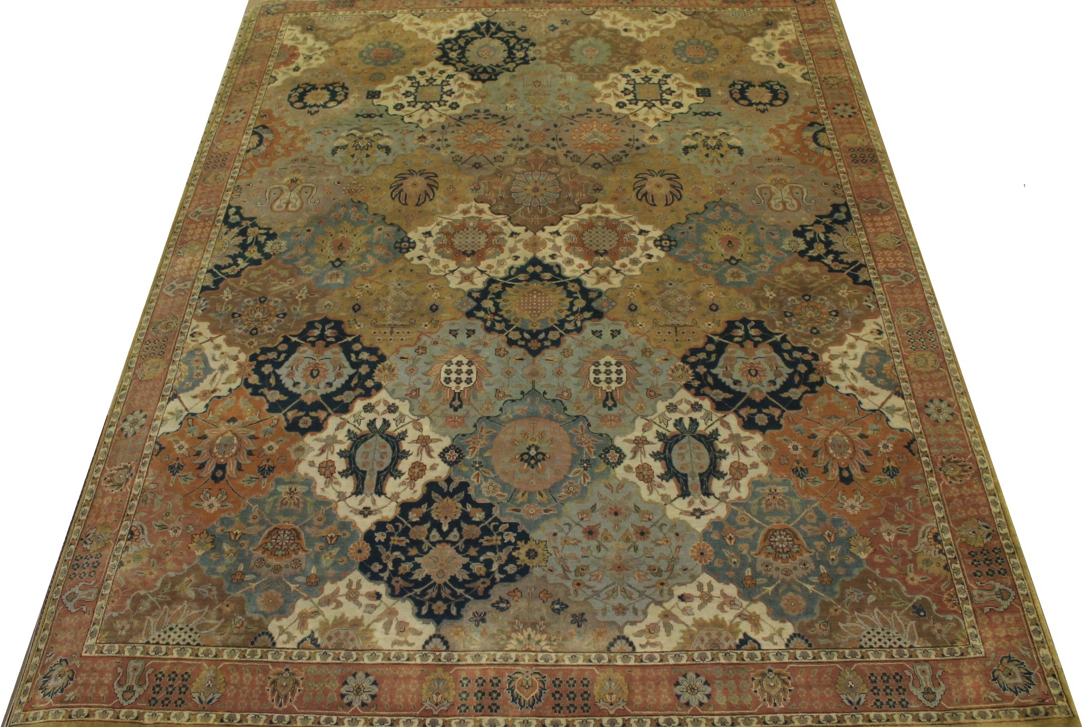 8x10 Antique Revival Hand Knotted Wool Area Rug - MR12083