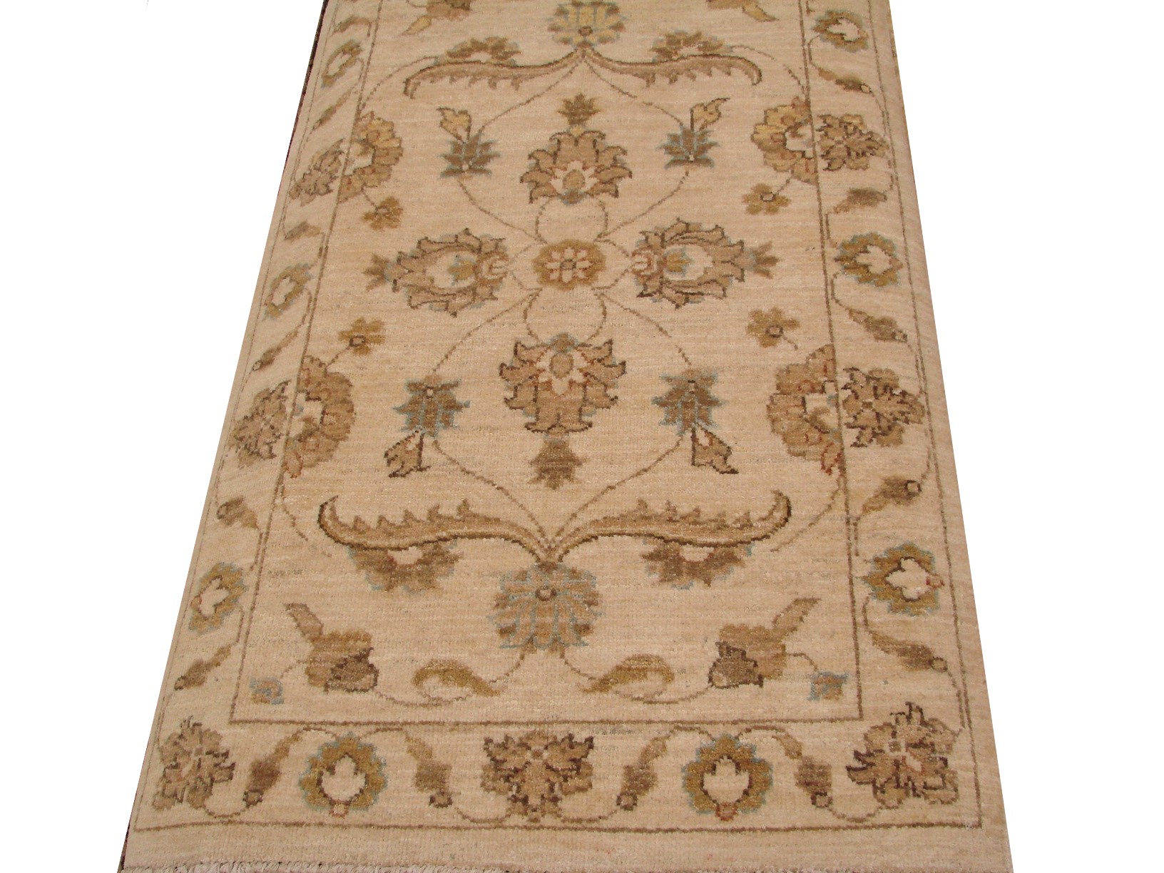 2X4 Peshawar Hand Knotted Wool Area Rug - MR12750