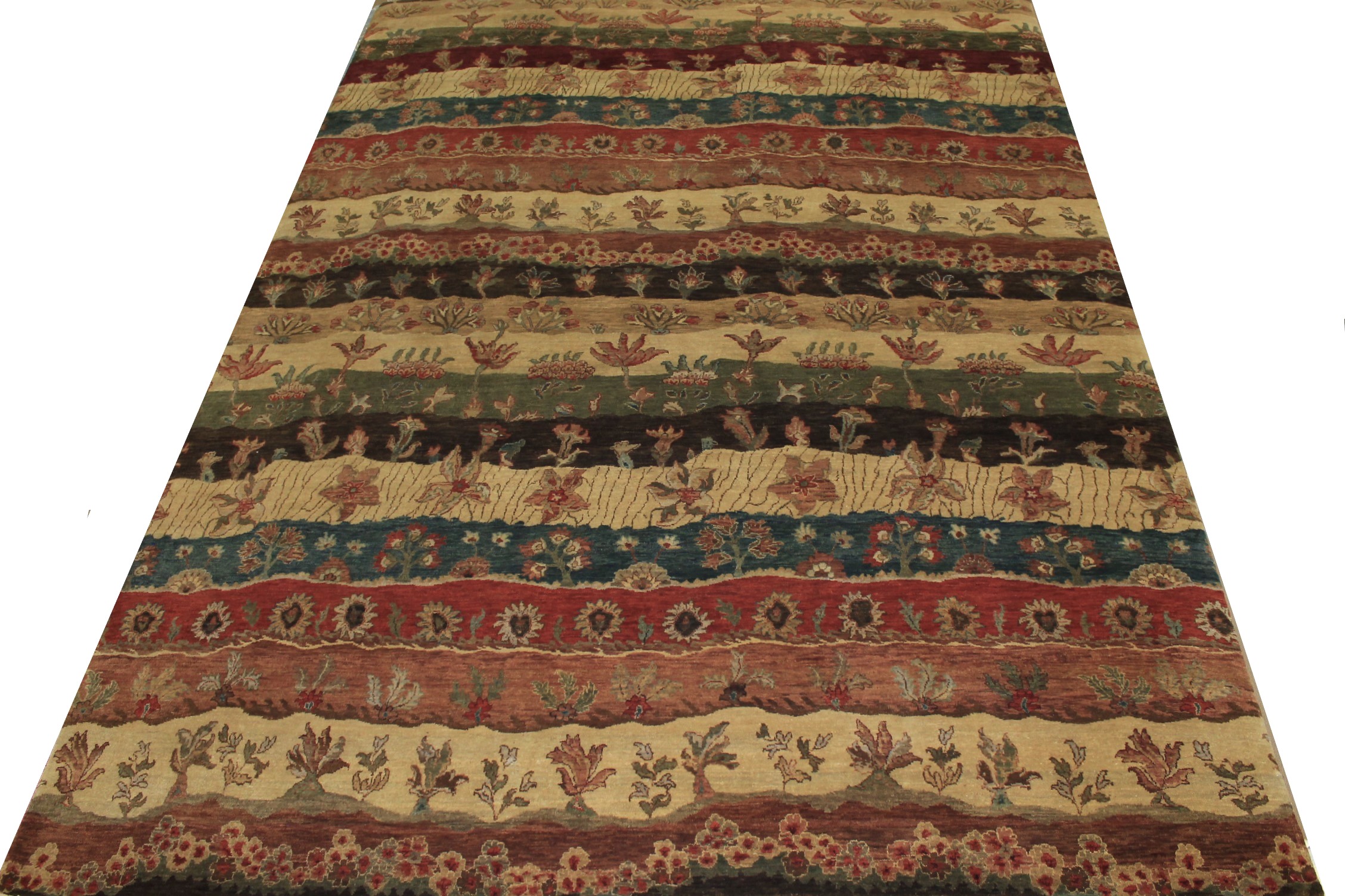 9x12 Aryana & Antique Revivals Hand Knotted Wool Area Rug - MR12903