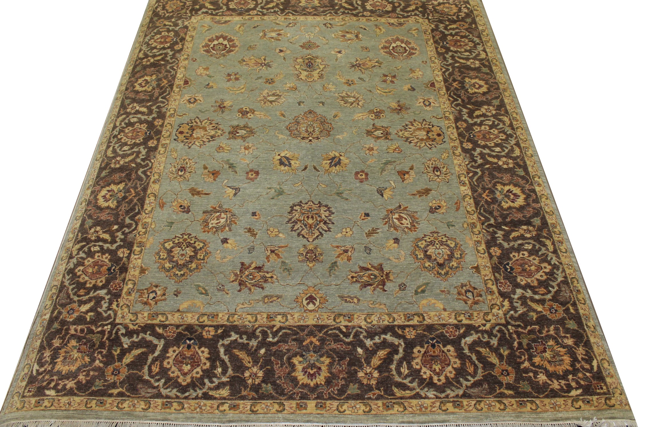 8x10 Traditional Hand Knotted Wool Area Rug - MR12932