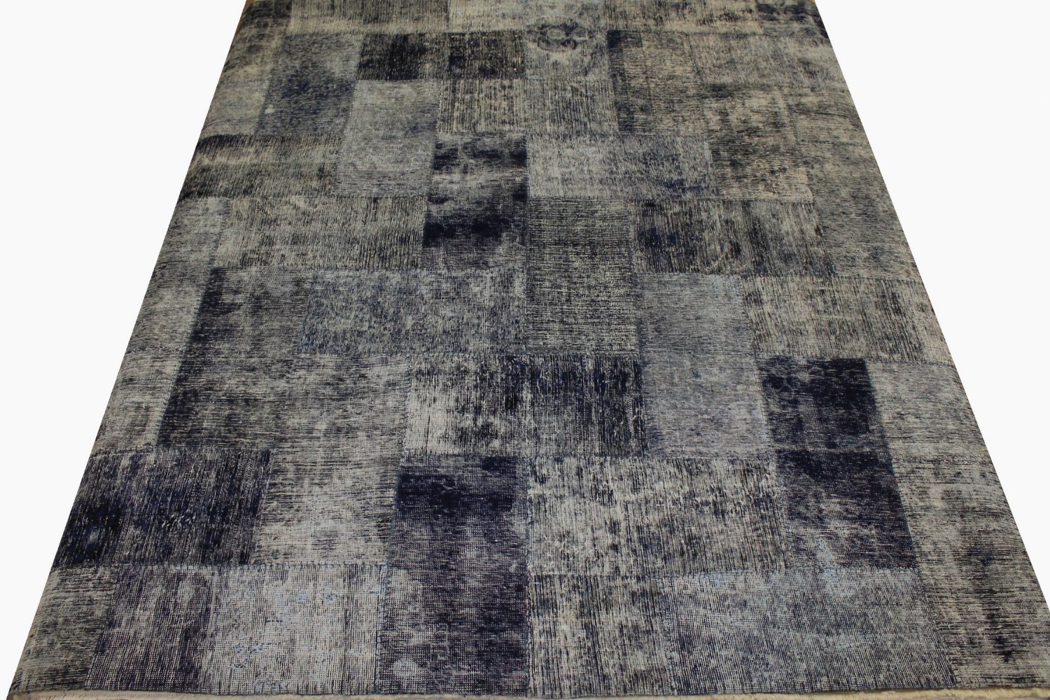 8x10 Contemporary Hand Knotted Wool Area Rug - MR13001