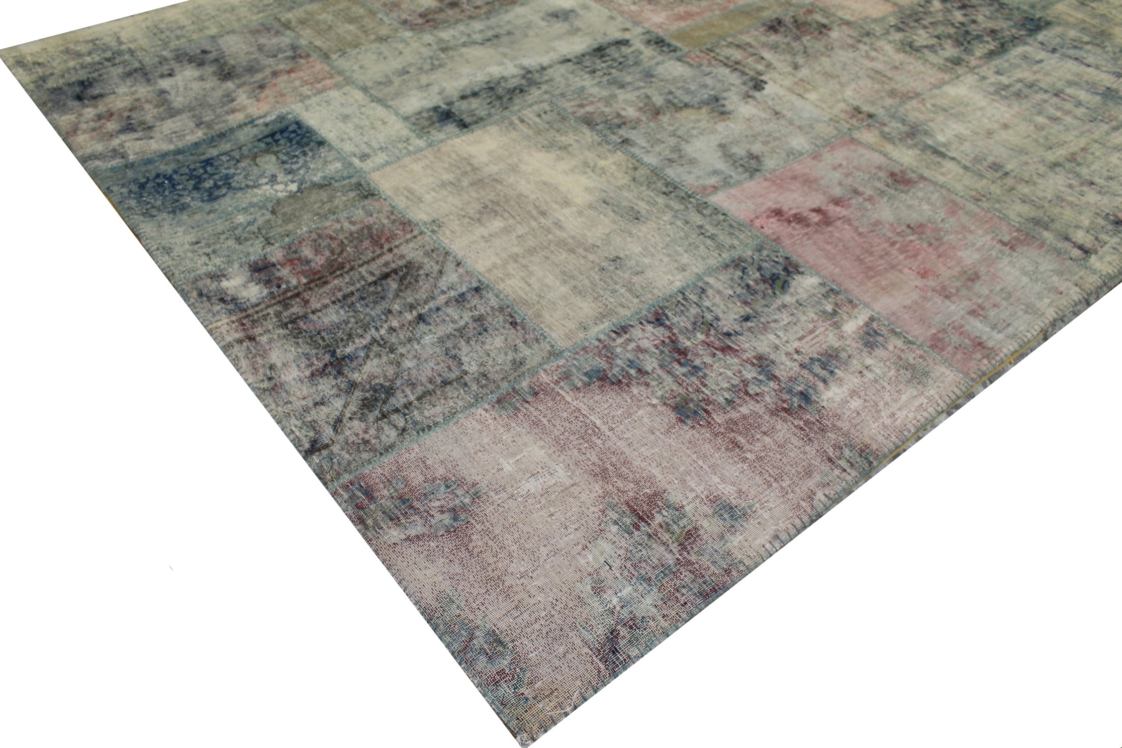 8x10 Contemporary Hand Knotted Wool Area Rug - MR13004