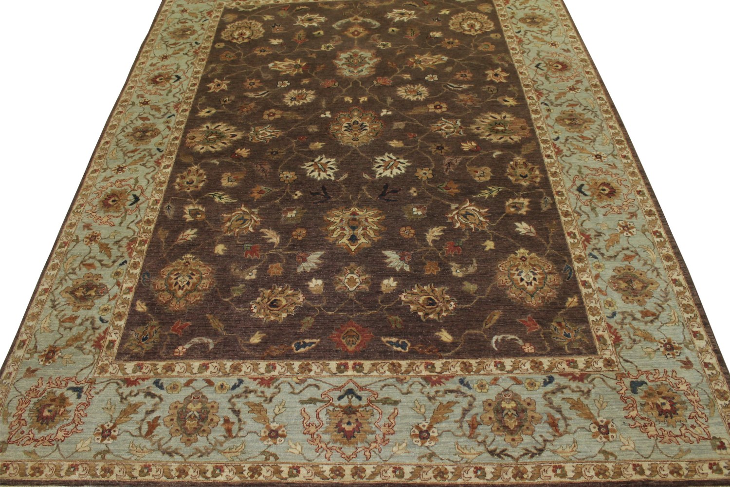 9x12 Traditional Hand Knotted Wool Area Rug - MR13134