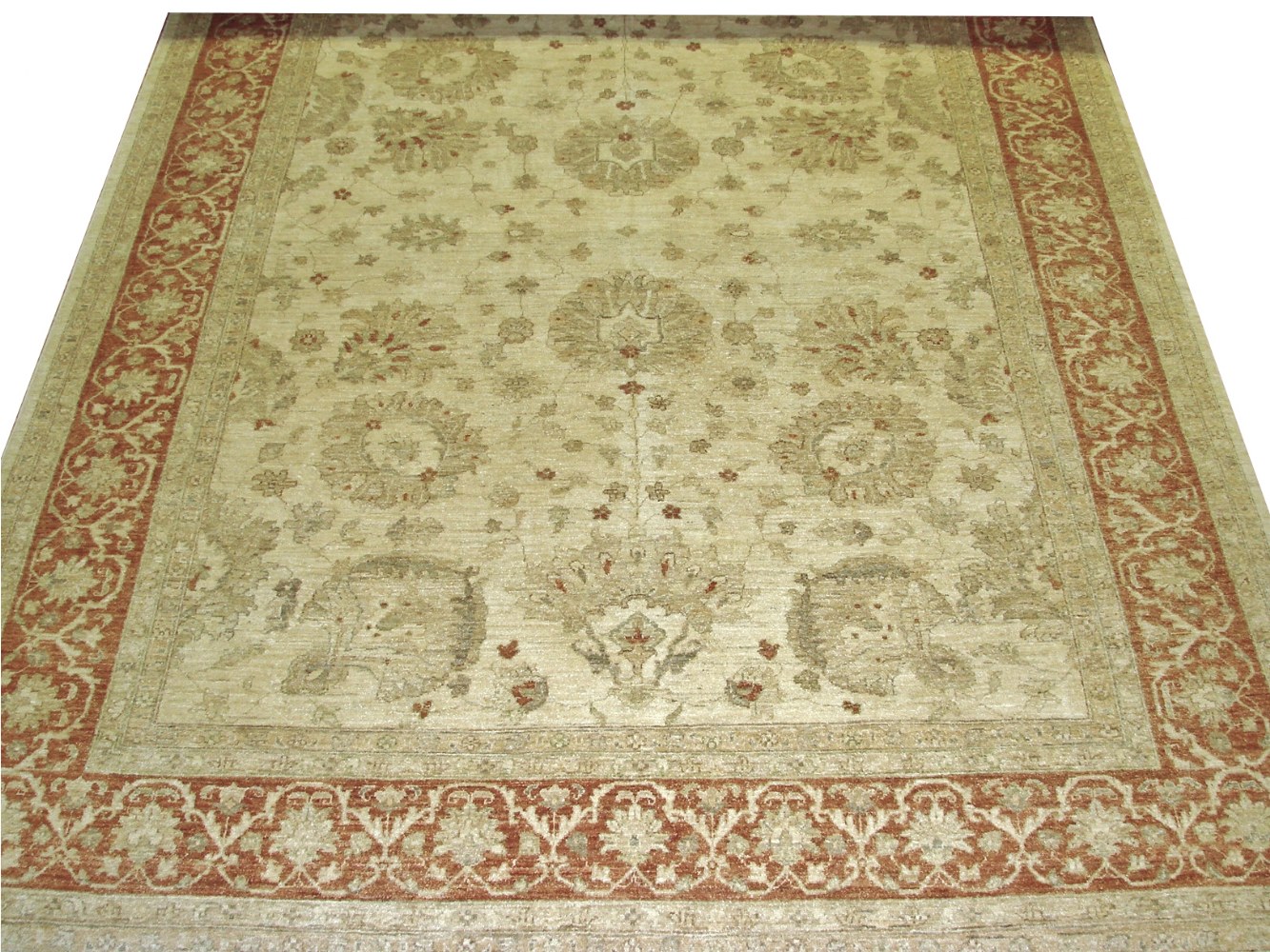 9x12 Peshawar Hand Knotted Wool Area Rug - MR13358