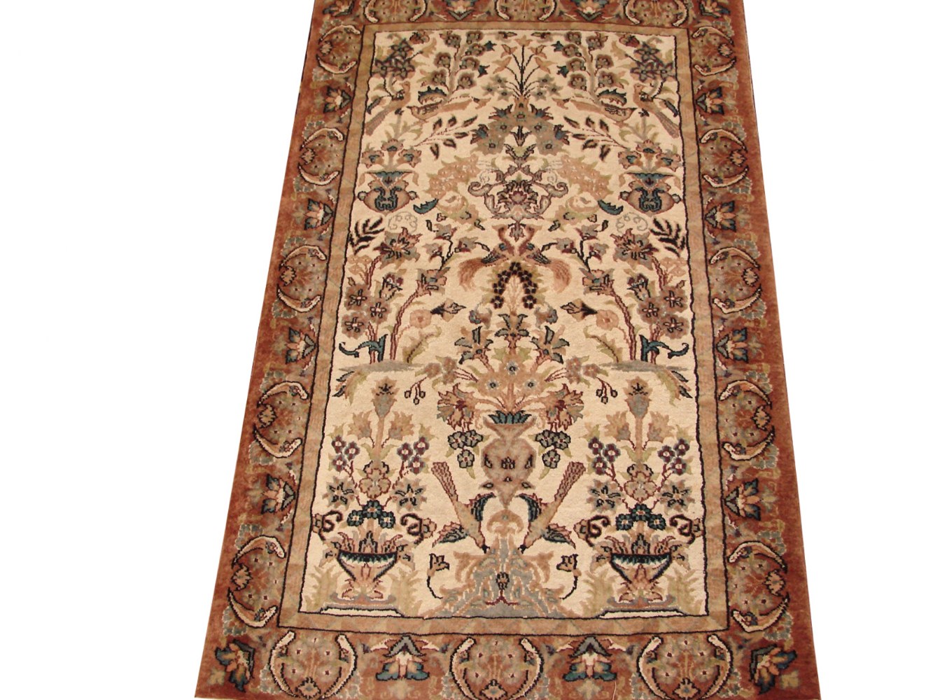 2X4 Traditional Hand Knotted Wool Area Rug - MR13489