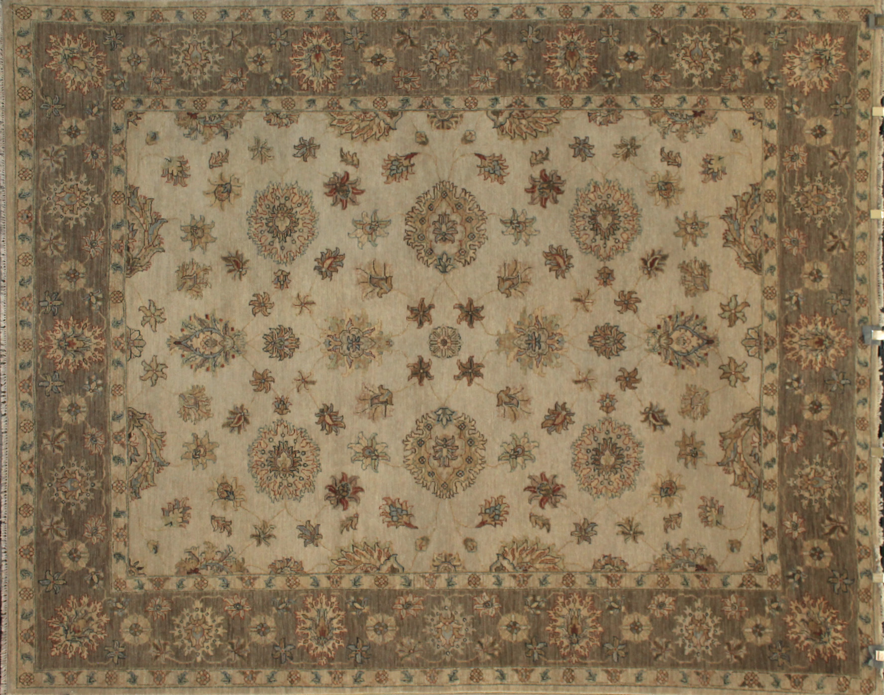 8x10 Traditional Hand Knotted Wool Area Rug - MR13865