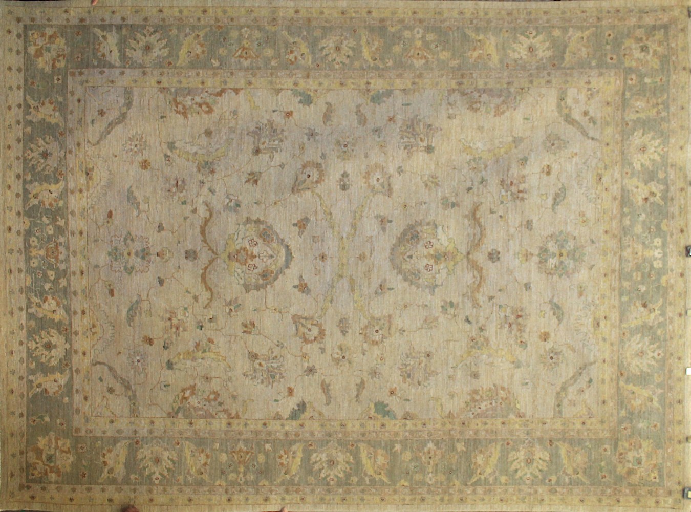 9x12 Peshawar Hand Knotted Wool Area Rug - MR14490