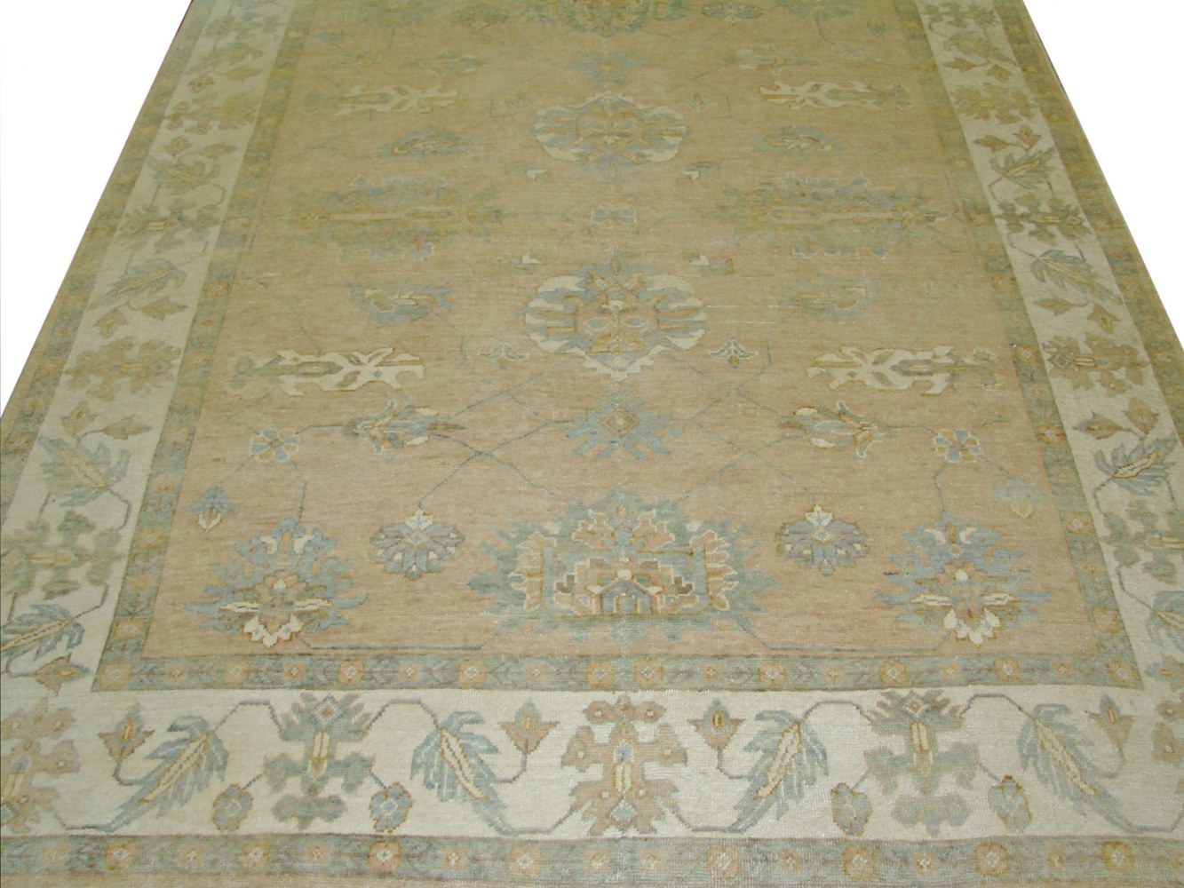 8x10 Oushak Hand Knotted Wool Area Rug - MR14604