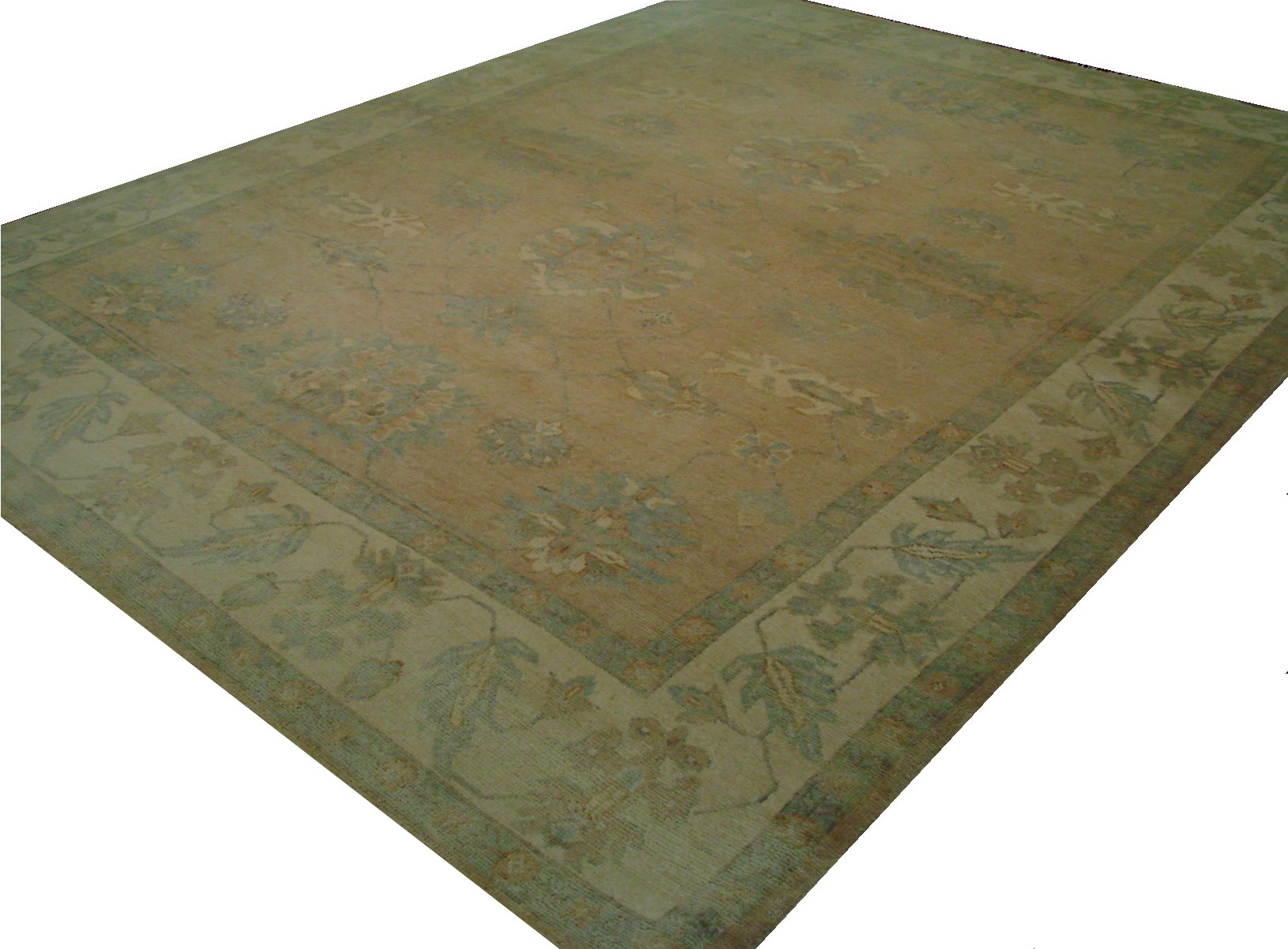 8x10 Oushak Hand Knotted Wool Area Rug - MR14604
