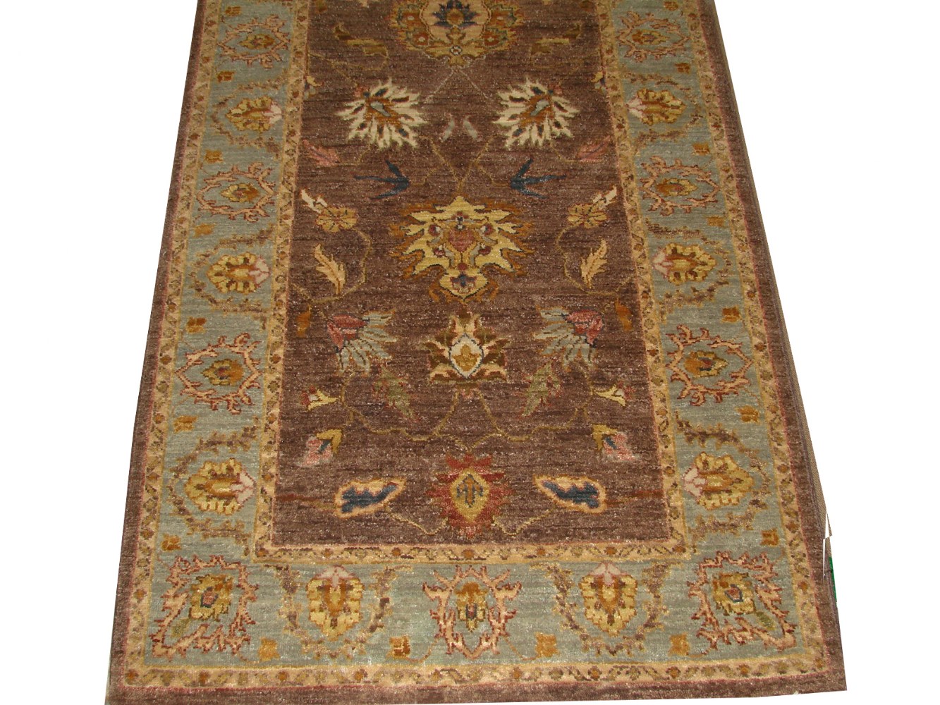 3x5 Traditional Hand Knotted Wool Area Rug - MR14657