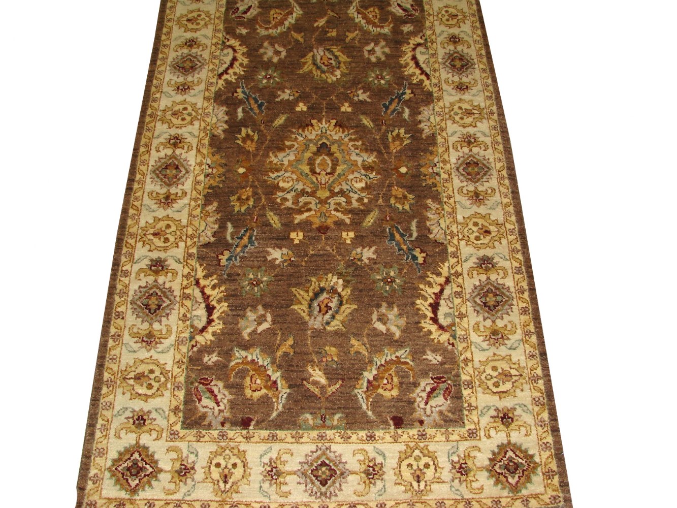 3x5 Traditional Hand Knotted Wool Area Rug - MR14662
