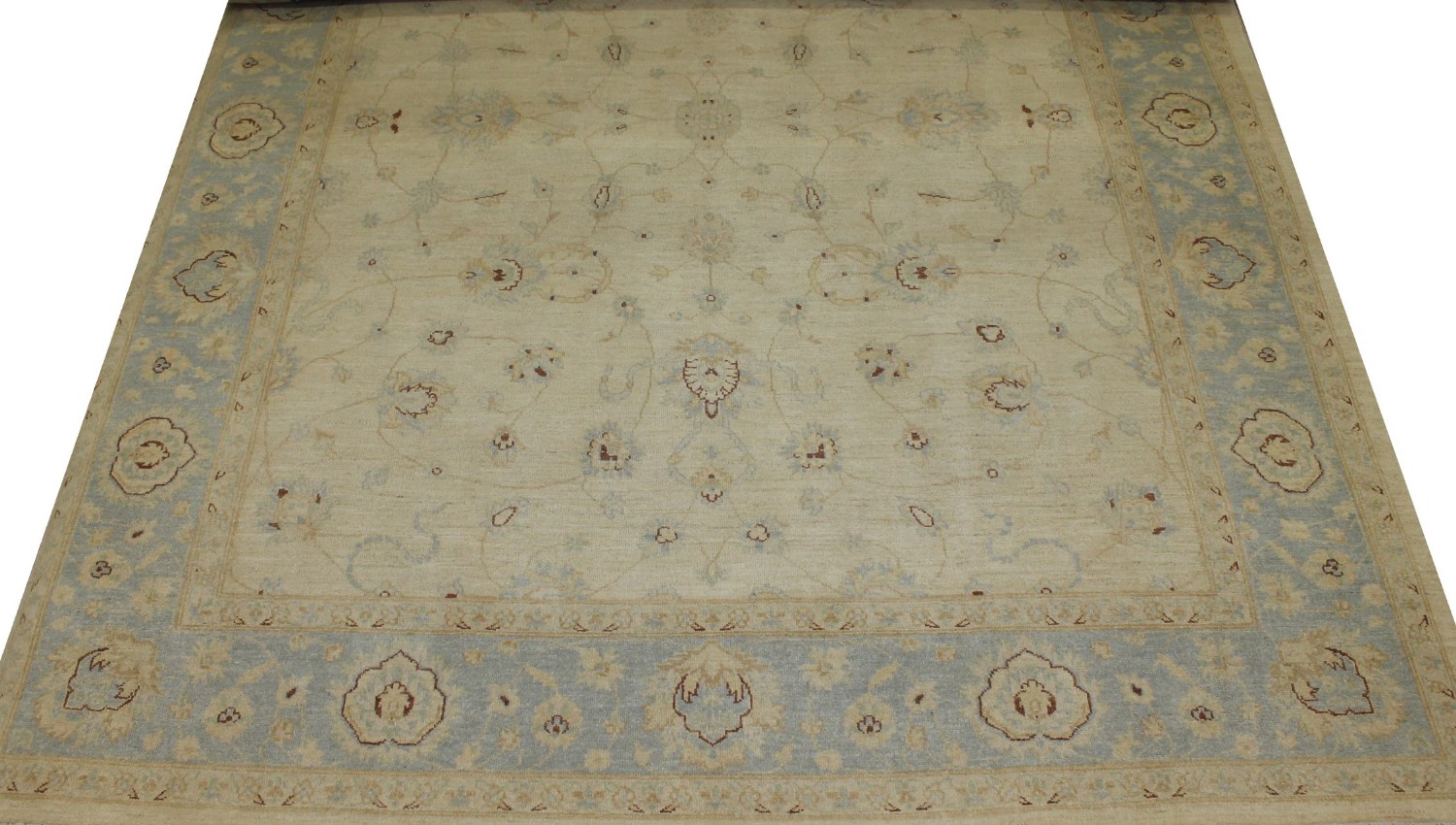 8x10 Peshawar Hand Knotted Wool Area Rug - MR15728