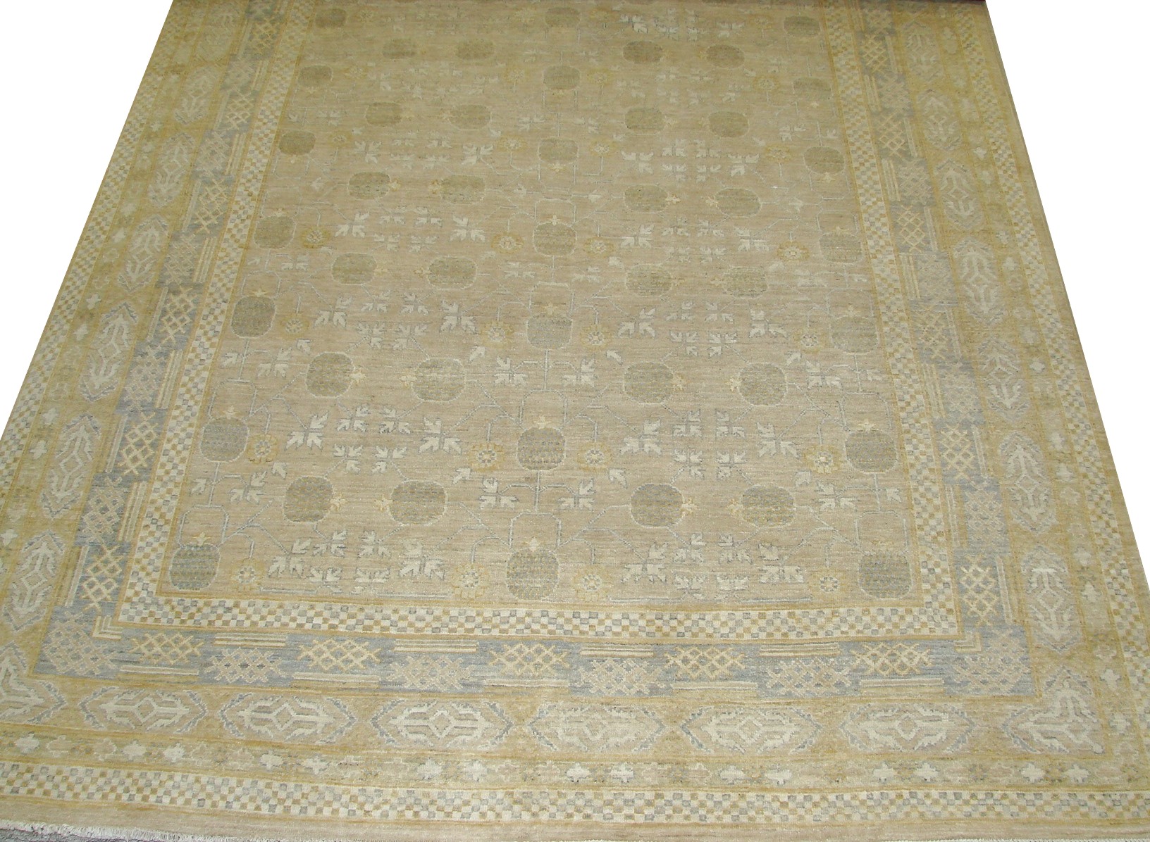 8x10 Peshawar Hand Knotted Wool Area Rug - MR16405