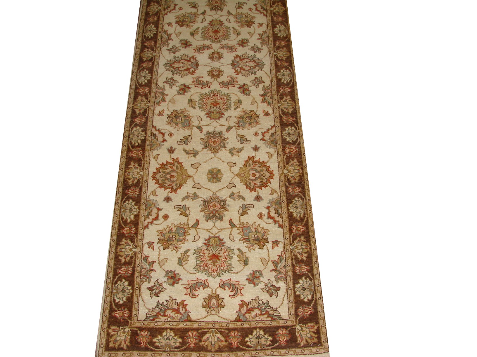12 ft. Runner Traditional Hand Knotted Wool Area Rug - MR16658