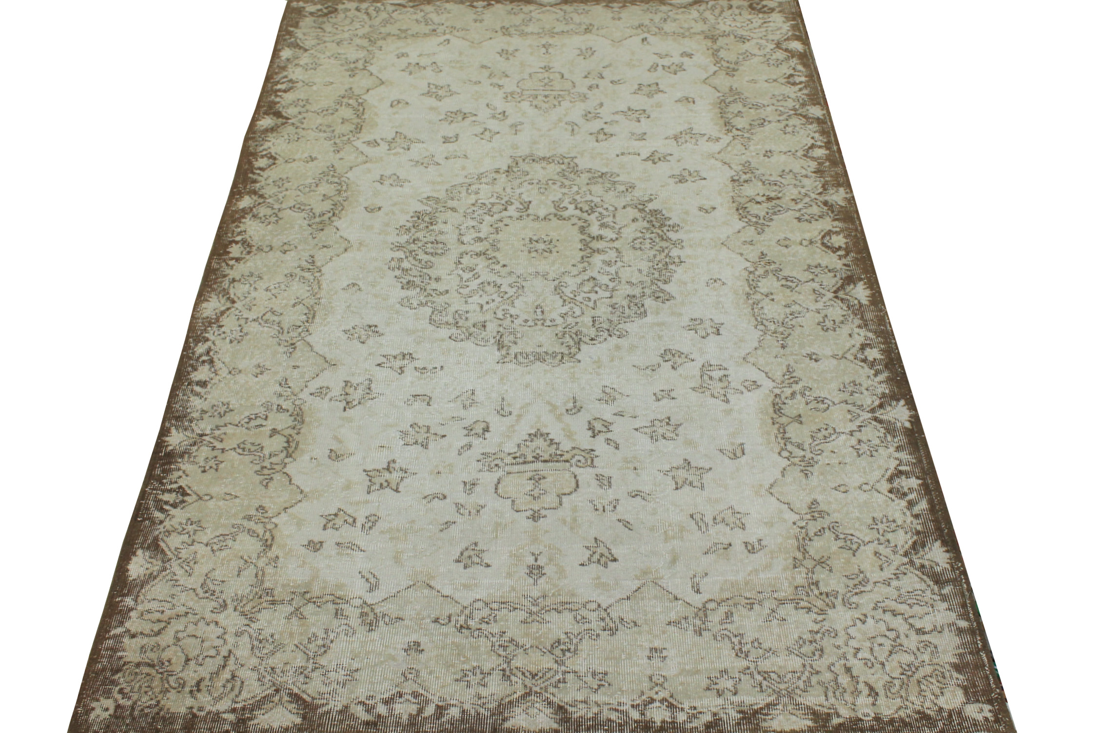 6x9 Oushak Hand Knotted Wool Area Rug - MR16777