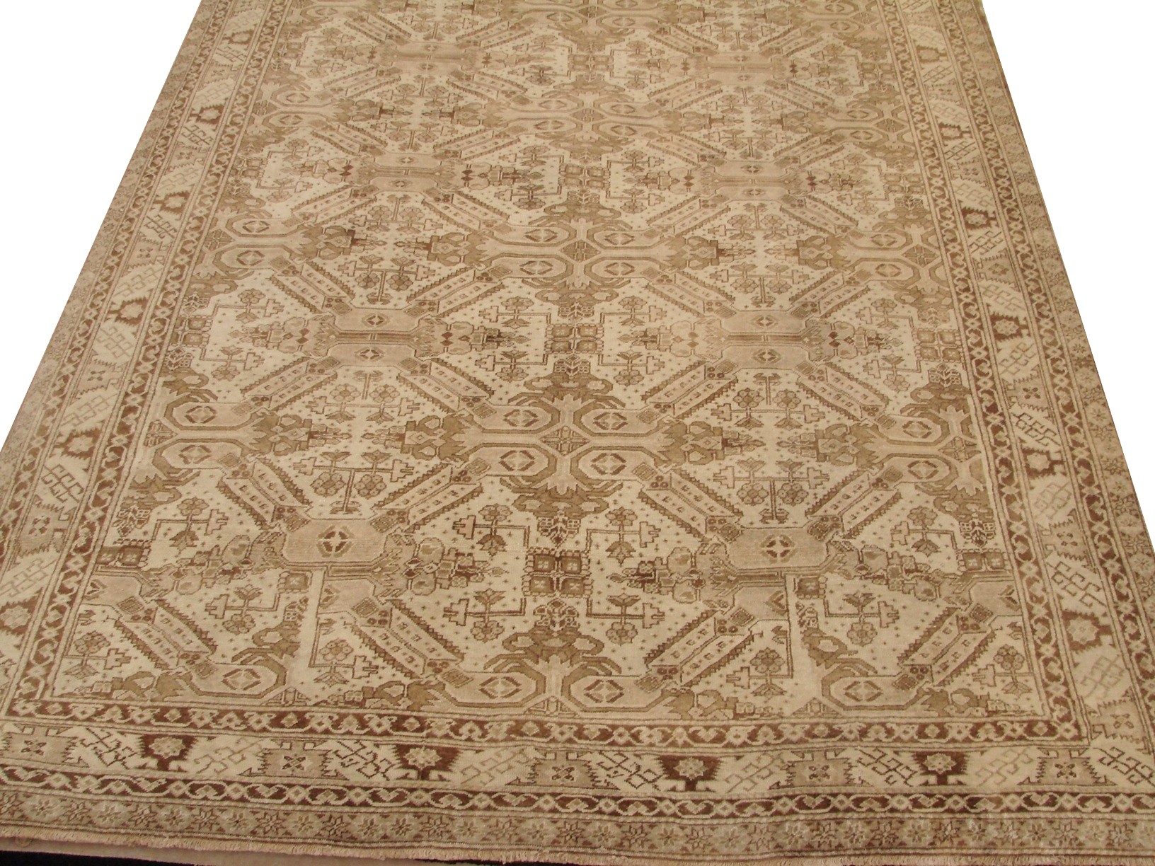 6x9 Oushak Hand Knotted Wool Area Rug - MR16797