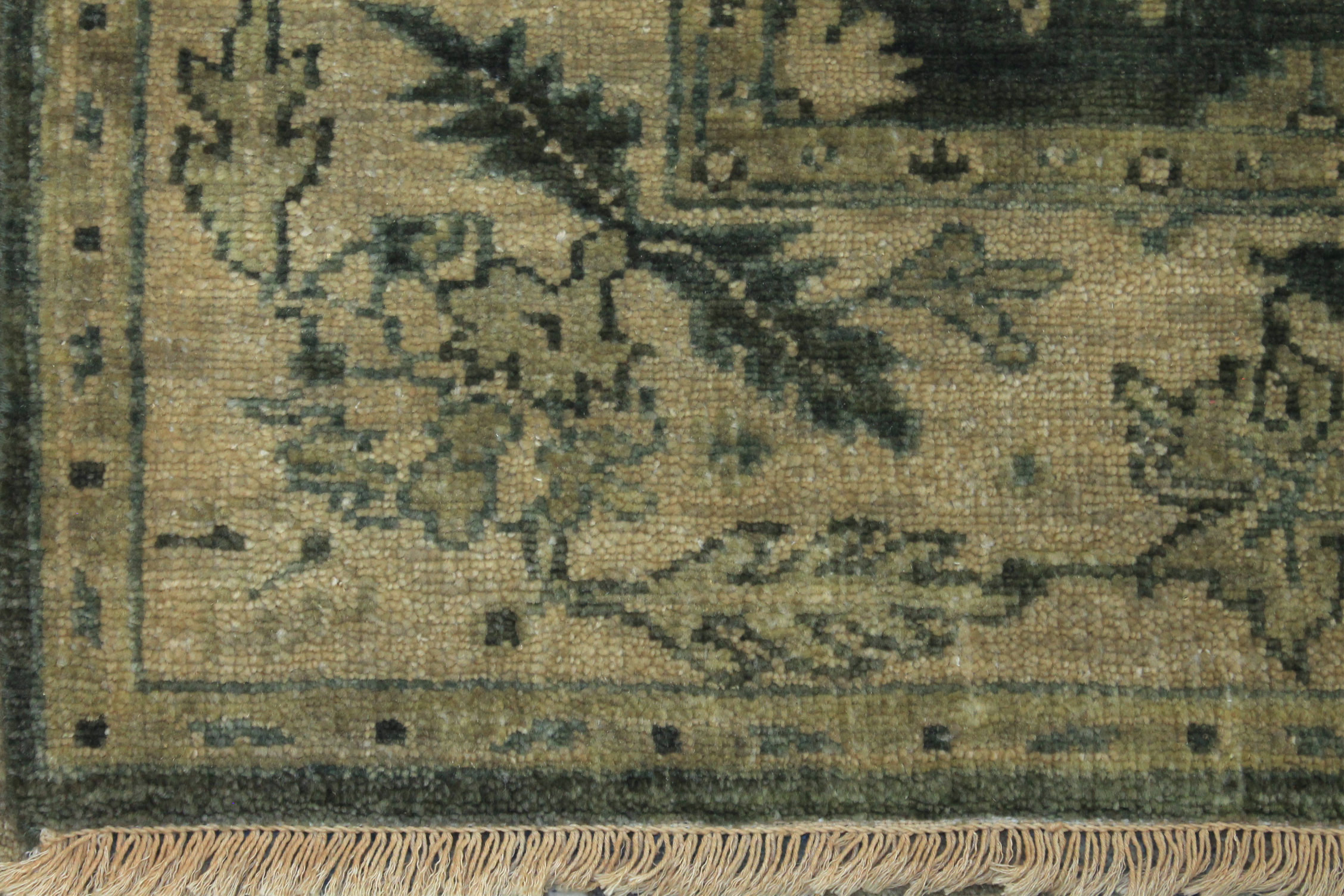 4x6 Oushak Hand Knotted Wool Area Rug - MR17014