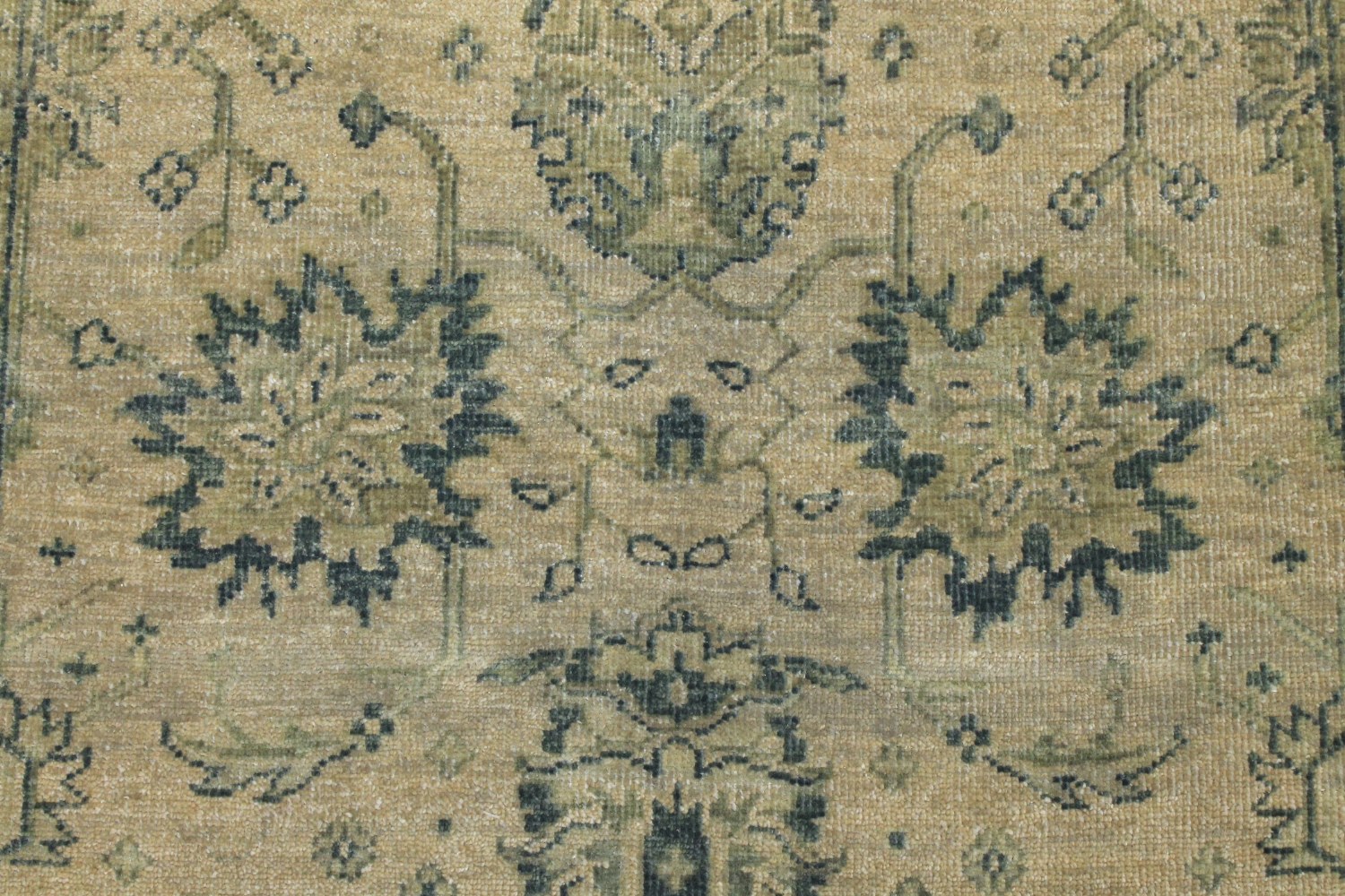 4x6 Oushak Hand Knotted Wool Area Rug - MR17015